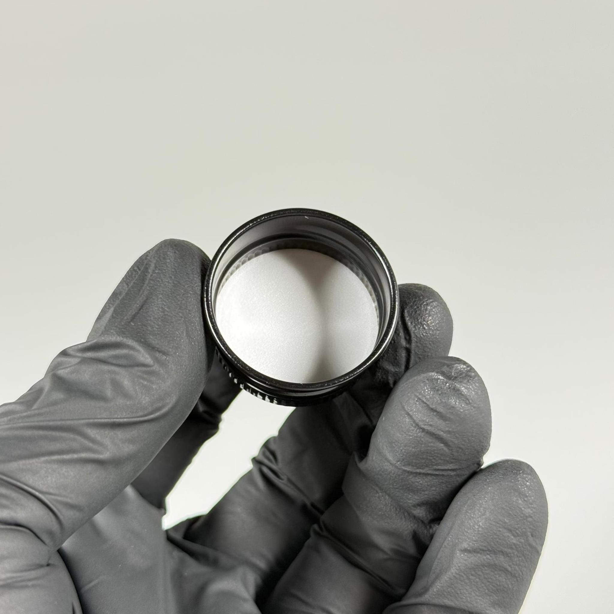 28 MM VİDALI SİYAH ALÜMİNYUM METAL KAPAK SERT (COLD BREW ŞİŞE KAPAĞI - SOĞUK KAHVE ŞİŞESİ KAPAĞI)