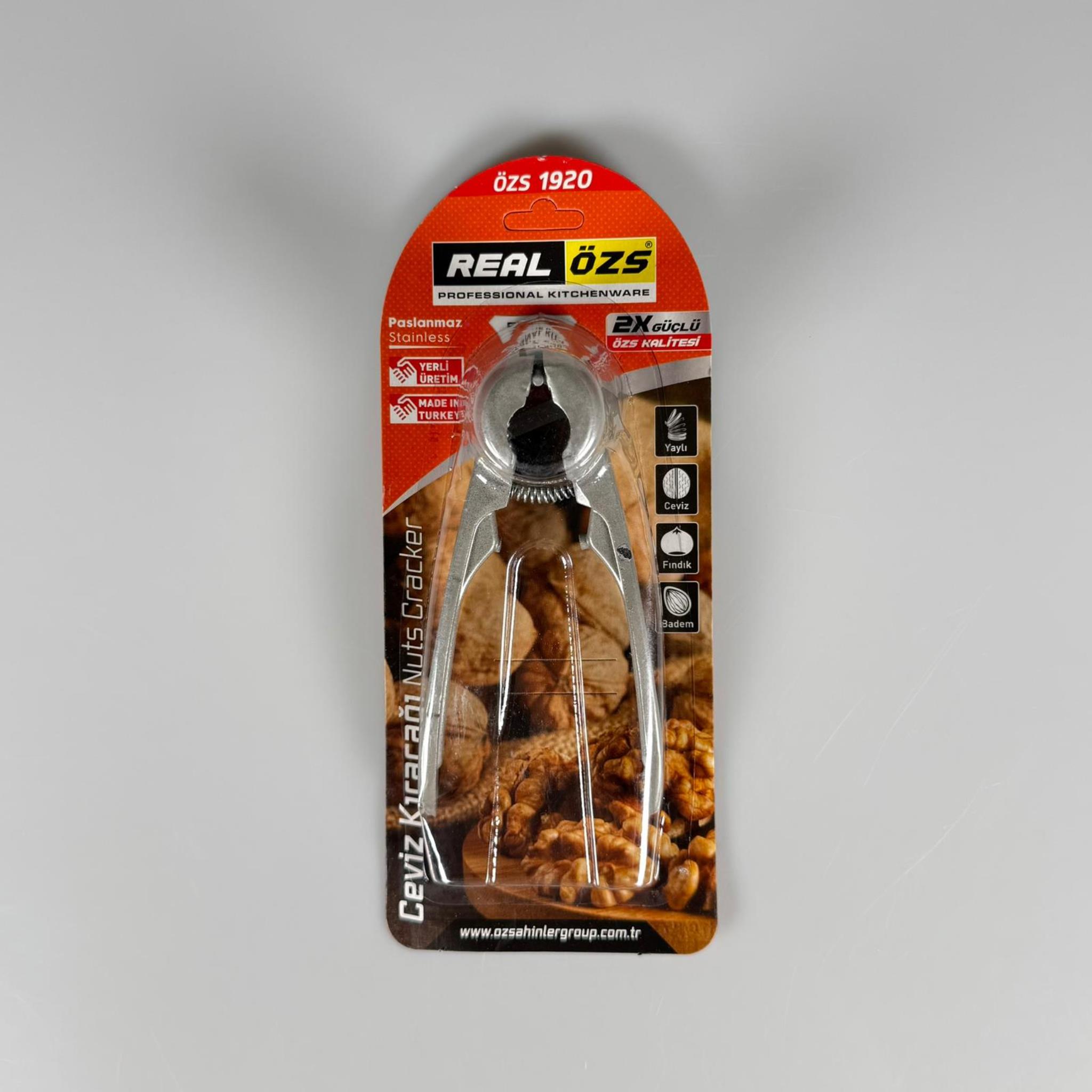 CEVİZ VE FINDIK KIRACAĞI - 2 Lİ METAL SET - KLASİK MODEL