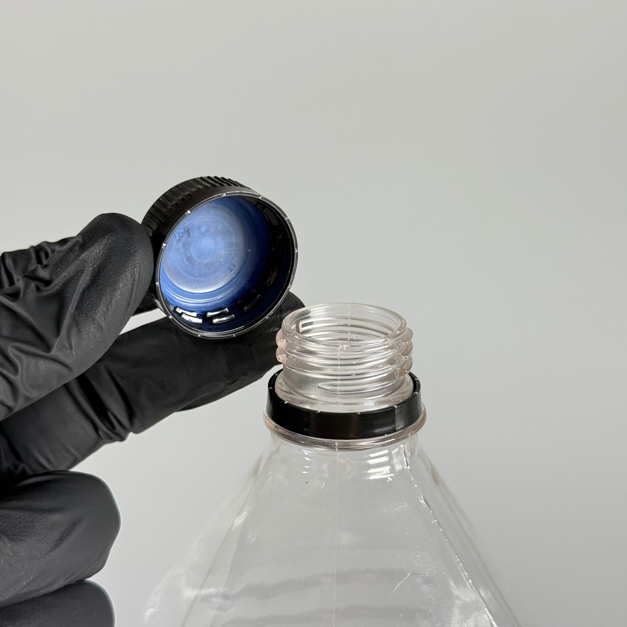 2000 CC KÖŞELİ PET ŞİŞE - SİYAH KİLİTLİ KAPAKLI 2 LİTRE KARE PLASTİK ŞİŞE - ZEYTİNYAĞ ŞİŞESİ