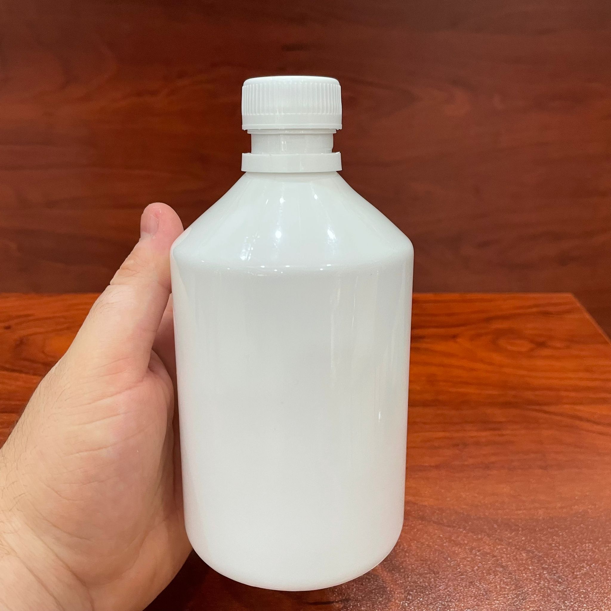 500 CC BEYAZ PET ŞİŞE - 500 ML BEYAZ PLASTİK ŞİŞE BEYAZ KİLİTLİ KAPAKLI