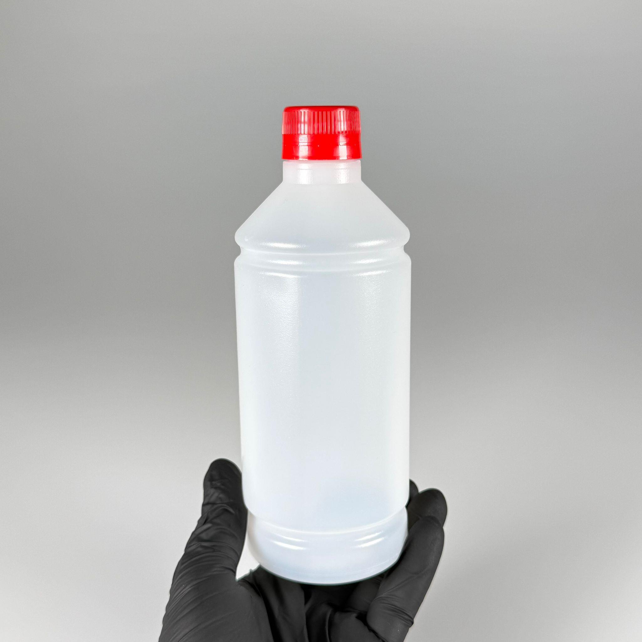 500 CC TİNER ŞİŞESİ - KIRMIZI KİLİTLİ KAPAKLI - 500 ML KİMYASALA DAYANIKLI PLASTİK ŞİŞE - 0,5 LT POLİETİLEN ŞİŞE