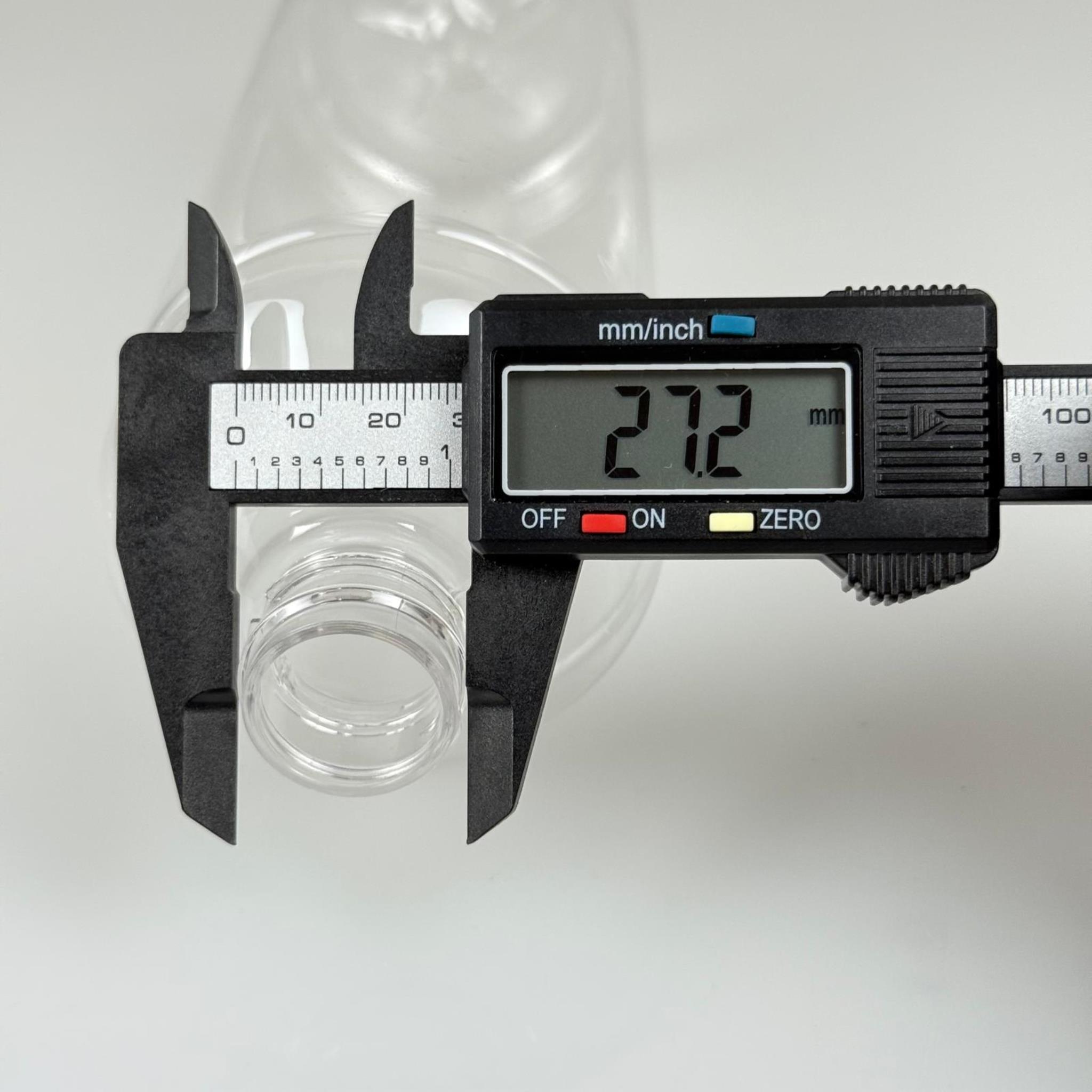 1000 CC DÜZ MODEL PET ŞİŞE (28 AĞIZ) - 1 LİTRE PET ŞİŞE - KAPAKSIZ