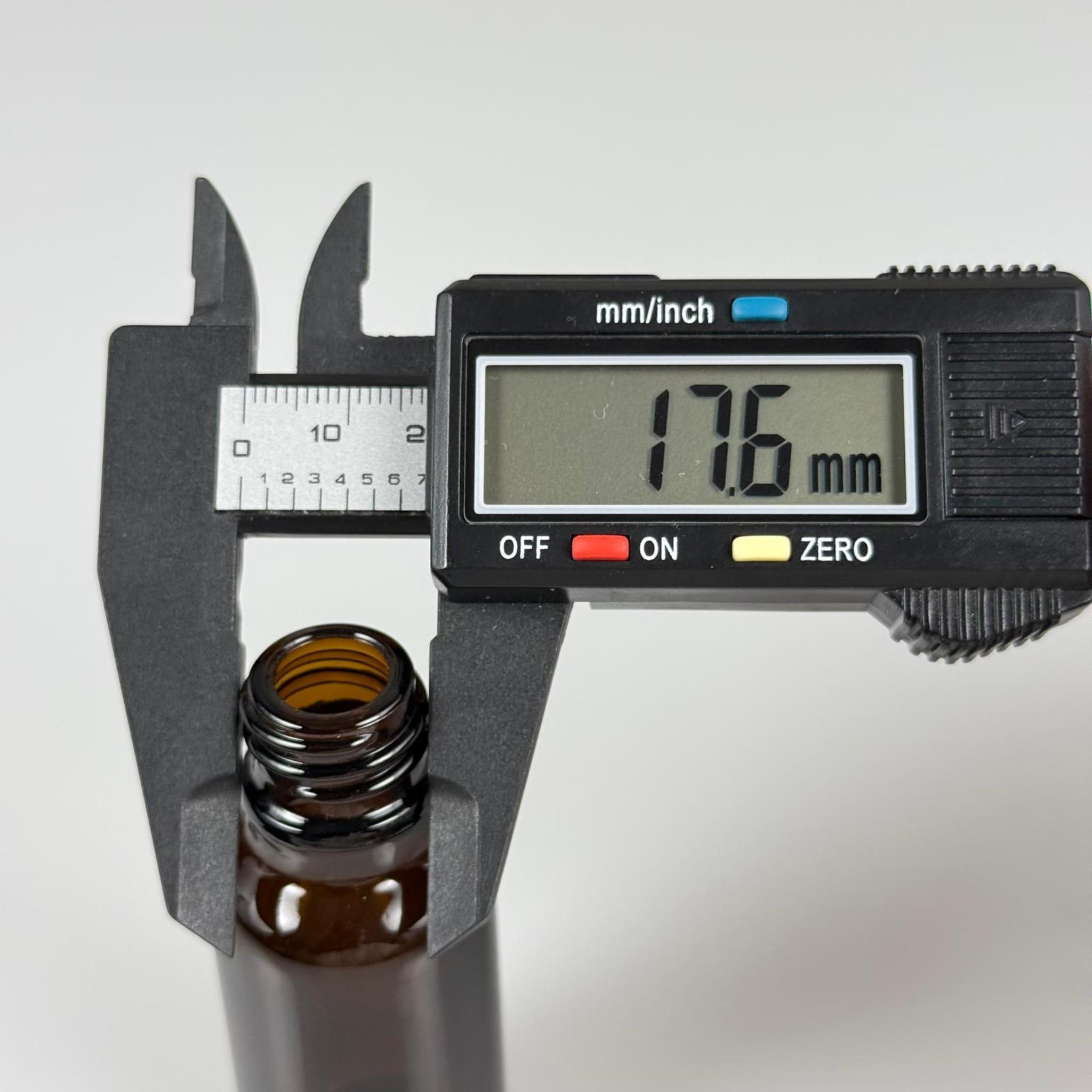 20 CC AMBER CAM ŞİŞE KAPAKSIZ (18 AĞIZ) - 20 ML KAHVERENGİ DROPPER ŞİŞE - ŞİŞECAM ÜRÜN KODU 762302 İLE EŞDEĞERDİR