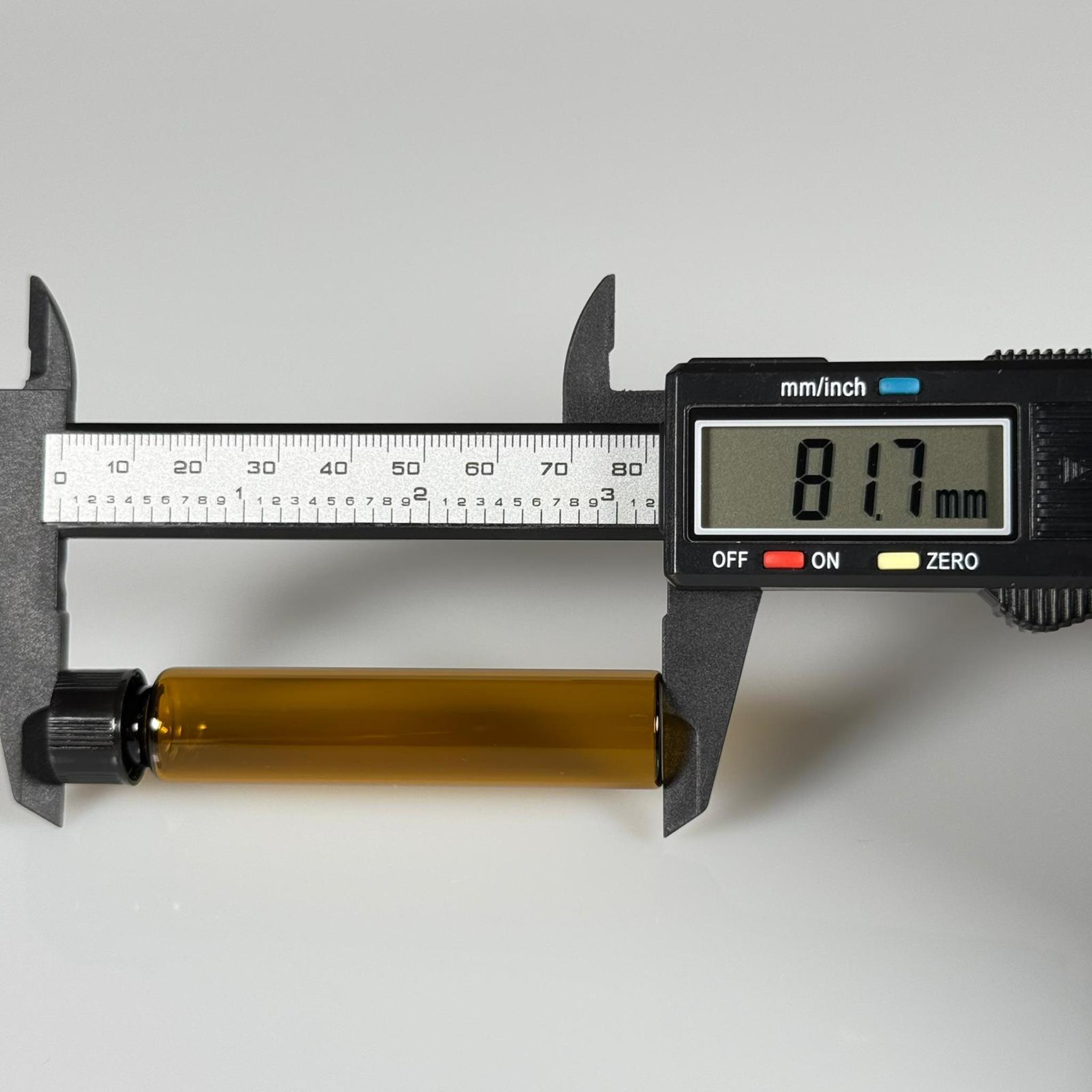 10 CC AMBER CAM ŞİŞE - SİYAH KAPAKLI - 10 ML KAPAKLI CAM ŞİŞE