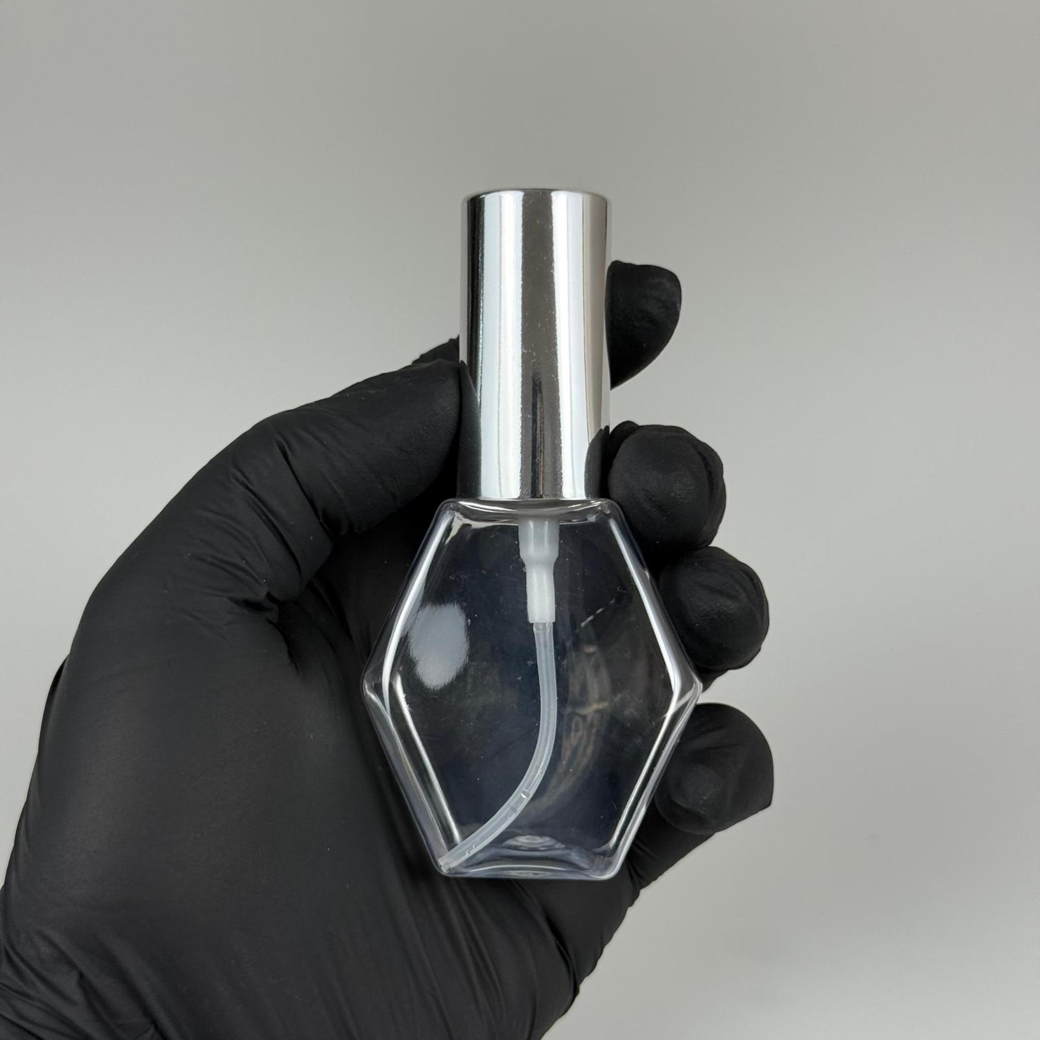 40 ML PET KOLONYA, PARFÜM VB ŞİŞELERİ - METAL ALÜMİNYUM GÜMÜŞ KAPAK + VİDALI SPREY + 40 CC ALTIGEN ŞİŞE SET TAKIM