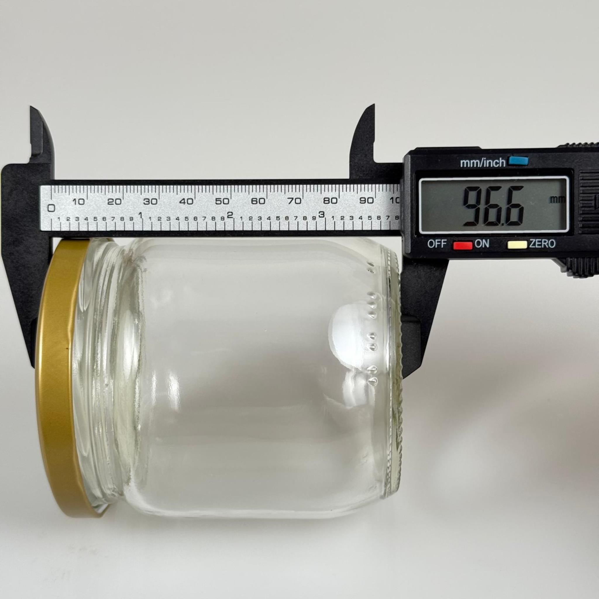 425 CC CAM KAVANOZ - GOLD KUŞAKLI METAL KAPAKLI - 425 ML PAŞABAHÇE BAL , PEKMEZ , KONSERVE , MAGNOLİA VB KAVANOZLARI