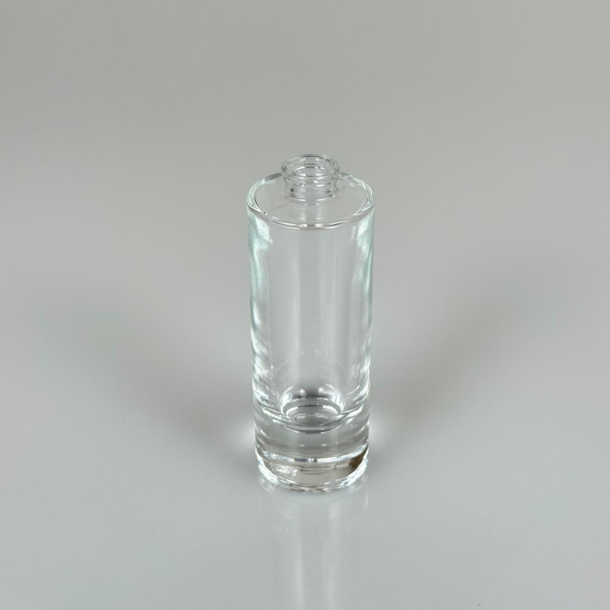 30 ML SİLİNDİR UZUN MODEL PARFÜM ŞİŞESİ - KAPAKSIZ (AĞIZ 15 MM GEÇME KOLAY KAPAMA)