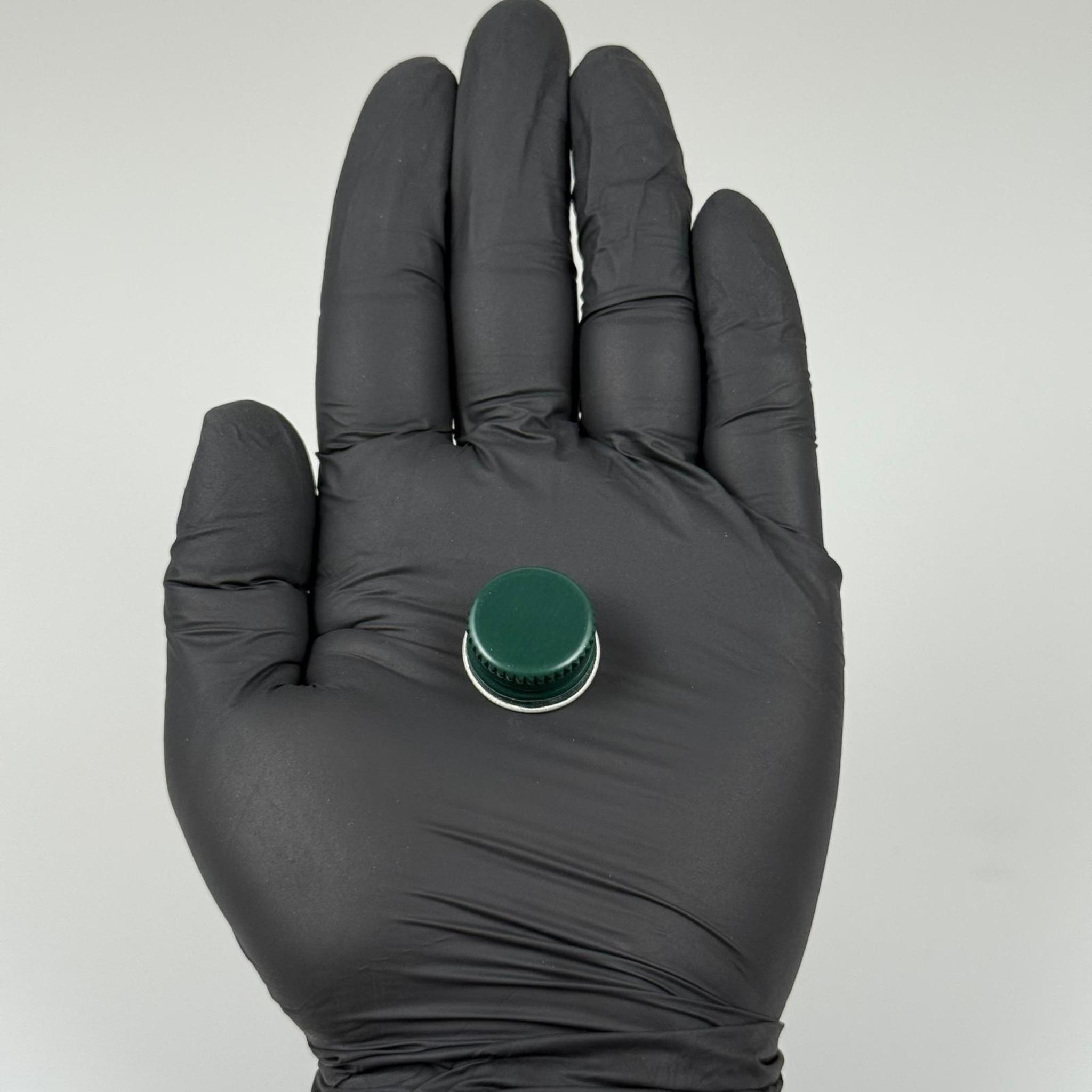 18 MM VİDALI YEŞİL ALÜMİNYUM KAPAK