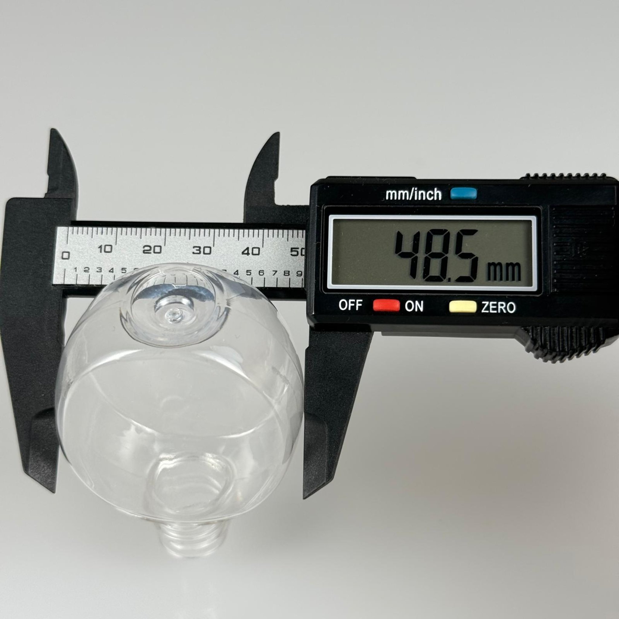 40 CC YUVARLAK TOP PET ŞİŞE - KÖPÜK CONTALI GÜMÜŞ ALÜMİNYUM METAL KAPAKLI TAKIM - 40 ML ŞEFFAF PET ŞİŞE