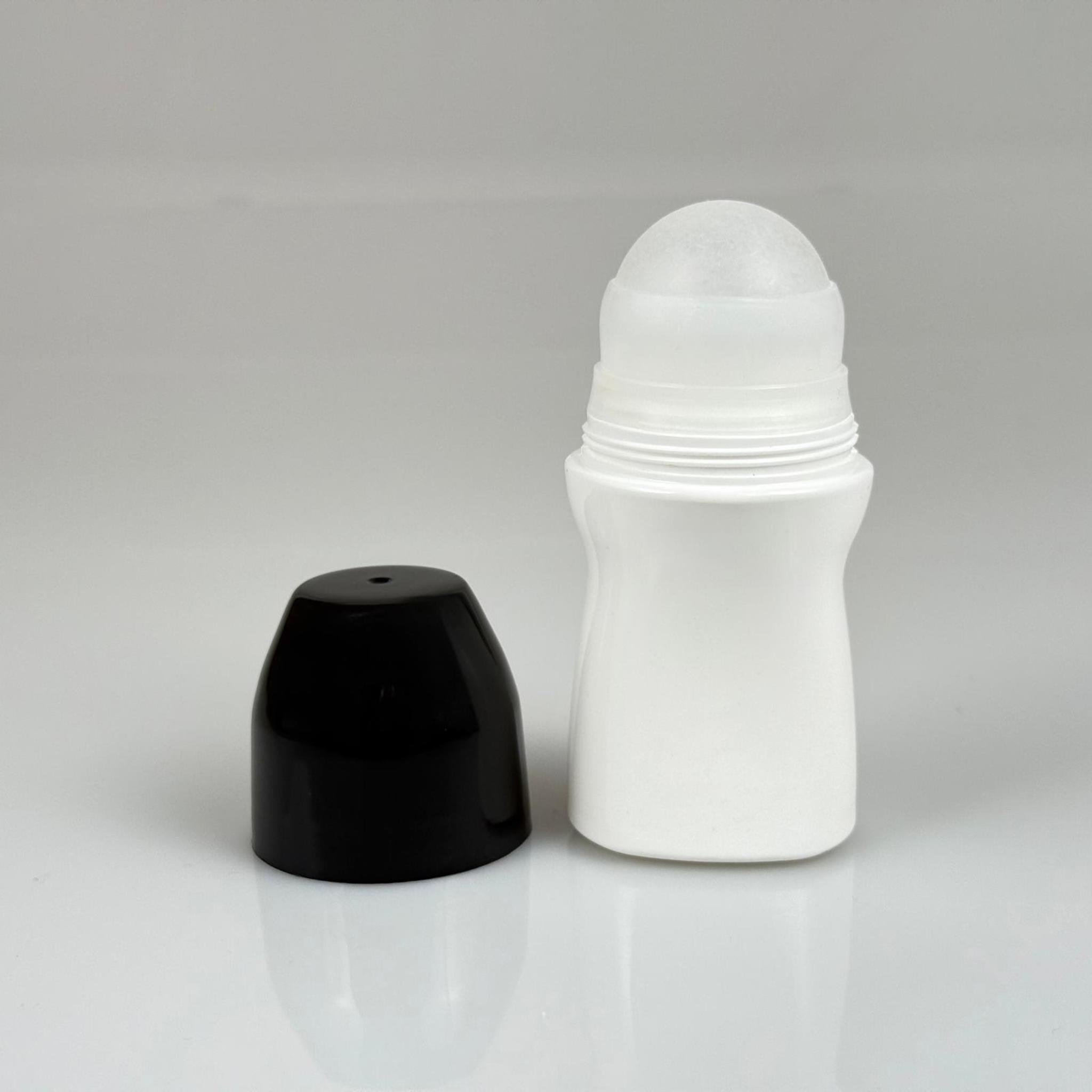 50 CC PLASTİK ROLL-ON ŞİŞESİ SİYAH KAPAKLI BİLYELİ TAKIM - 50 ML KOLTUKALTI ROLL-ON ŞİŞESİ - BOŞ KOLTUKALTI ROLLON AMBALAJ - DEODARANT ŞİŞESİ