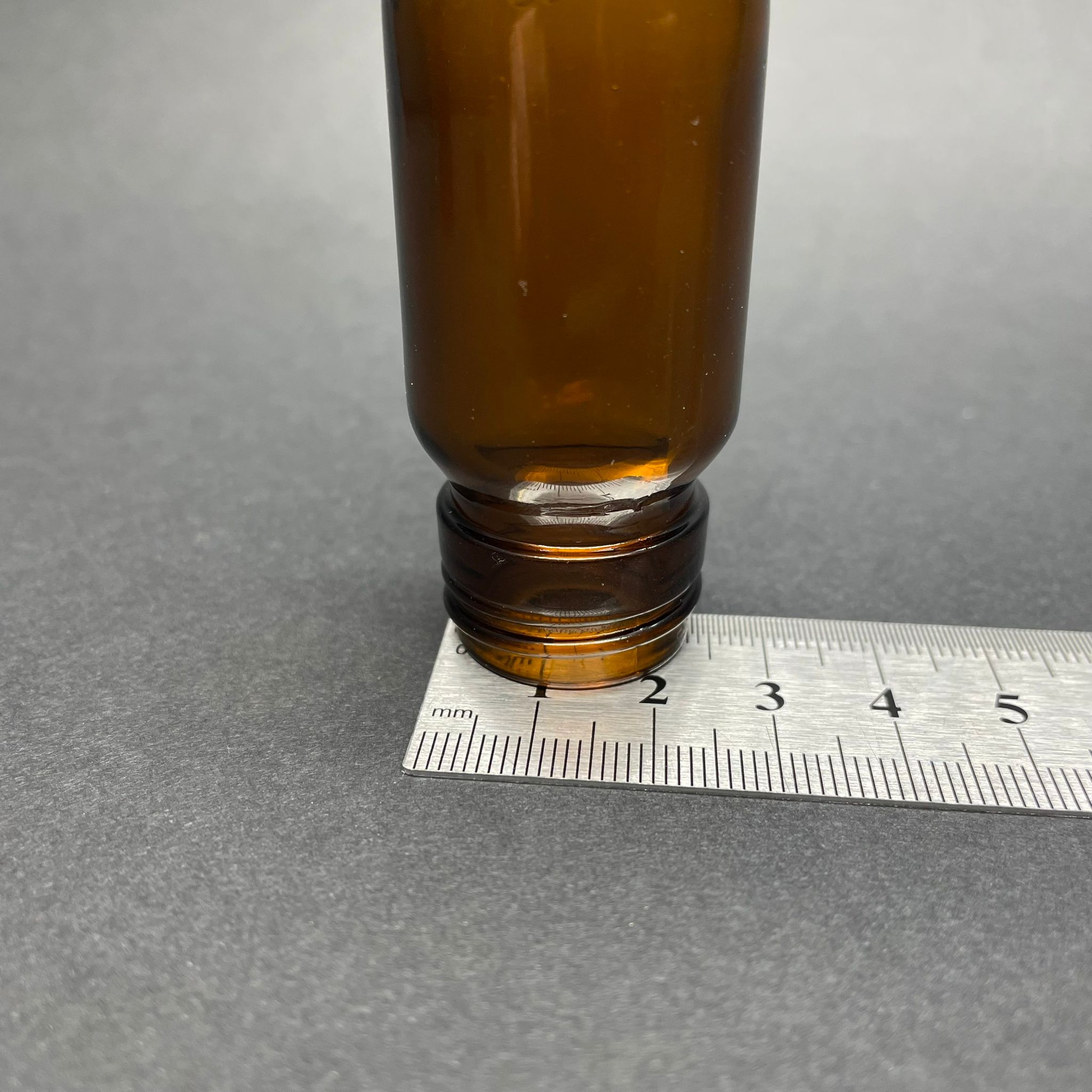 15 CC AMBER CAM ŞİŞE KAPAKSIZ (25 AĞIZ) - 15 ML ECZA ŞİŞESİ