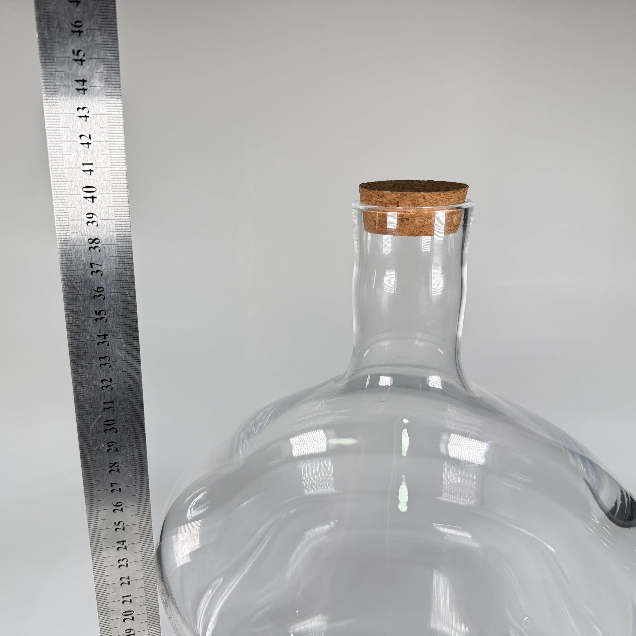 10 LİTRE CAM DAMACANA - MANTAR TIPALI - 10000 CC CAM DAMACANA