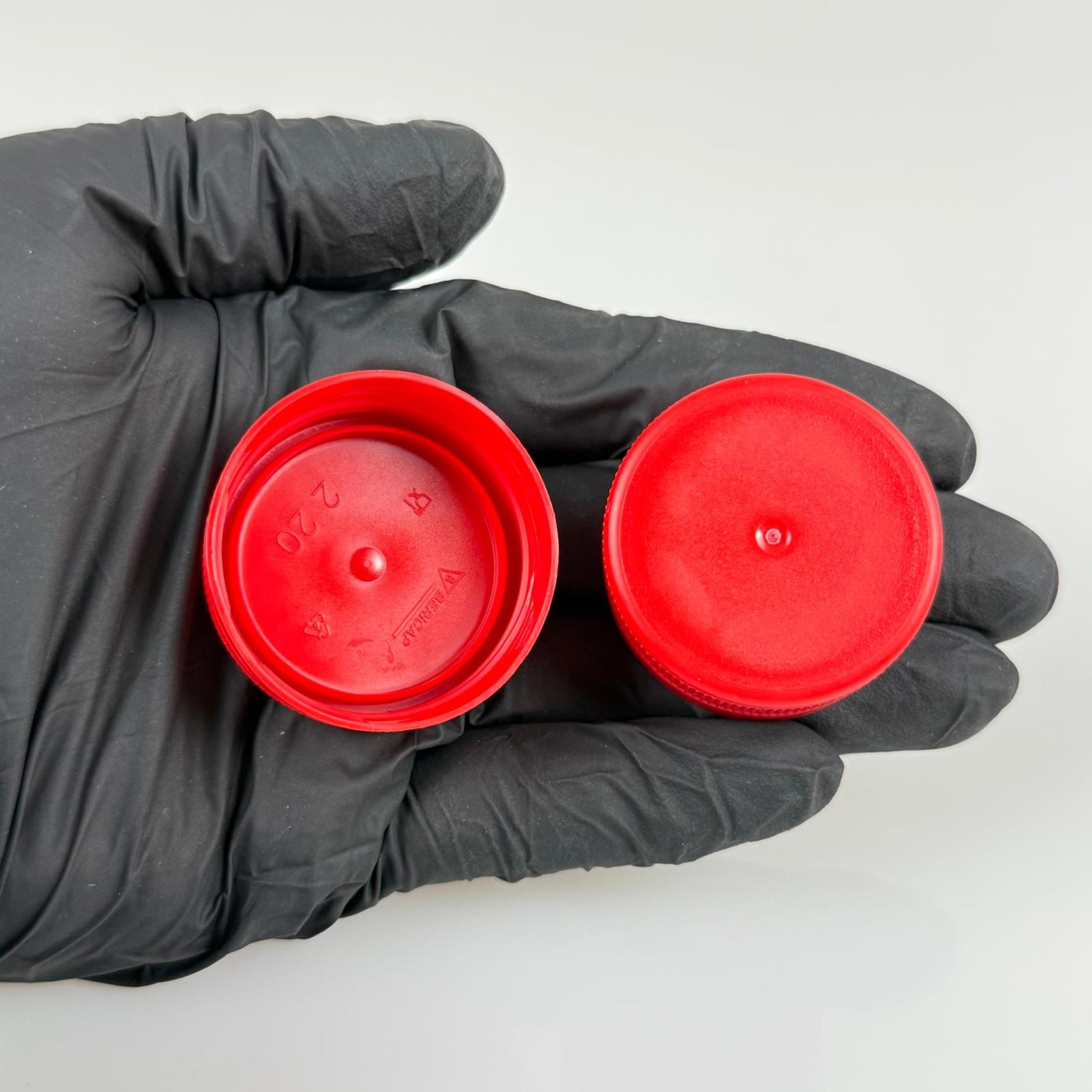 BERİCAP PLASTİK KAPAK SK 38 16-2 S2 MK KIRMIZI 0812 (PLV) - 38 MM