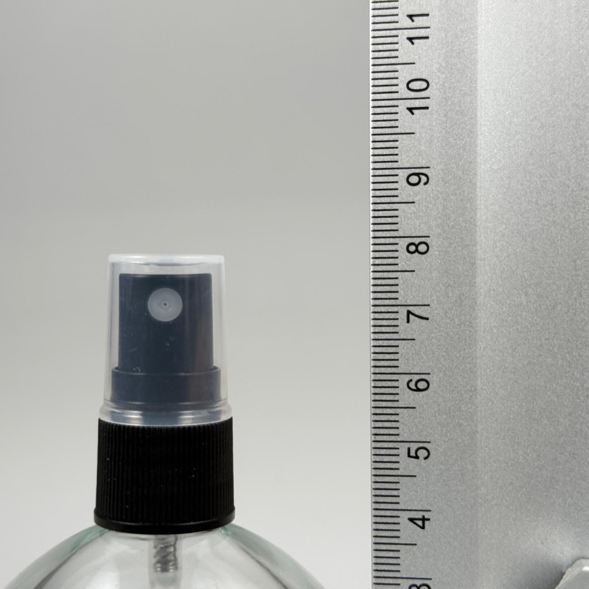 50 CC BASIK CAM ŞİŞE + SİYAH SPREY FISFIS - 50 ML HEDİYELİK CAM KOLONYA ŞİŞESİ - DÜĞÜN, NİŞAN, SÖZ, KINA, CENAZE, PROMOSYON İÇİN HEDİYELİK KOLONYA ŞİŞELERİ