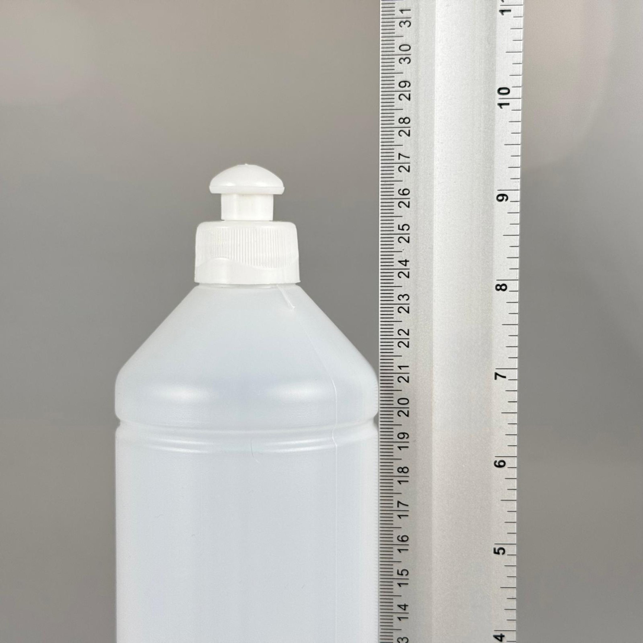 1 LİTRE TİNER ŞİŞESİ - BEYAZ PSUH-PULL KAPAKLI - 1000 ML KİMYASALA DAYANIKLI PLASTİK ŞİŞE - 1 LT POLİETİLEN ŞİŞE UZUN