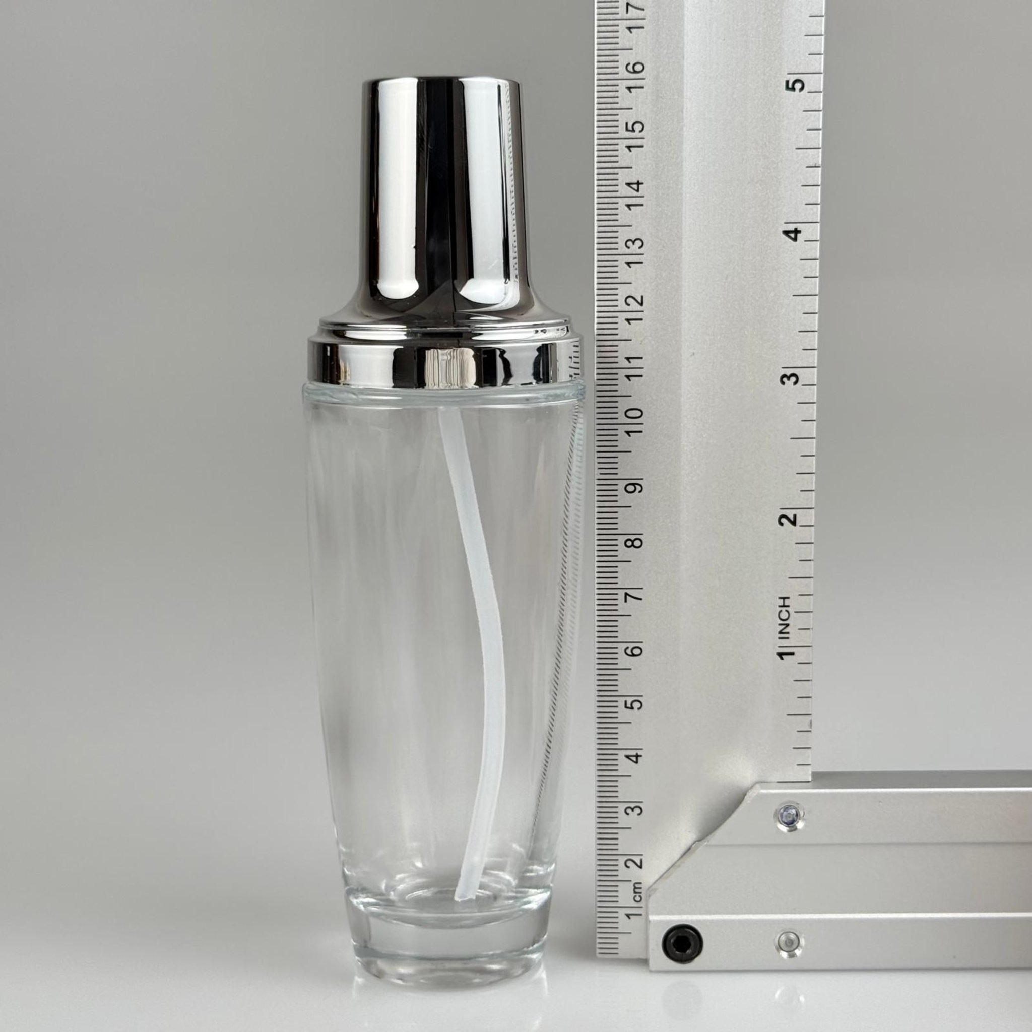 100 ML ROMA ŞİŞE - GÜMÜŞ METAL POMPALI BOŞ LÜX KREM VE LOSYON ŞİŞELERİ