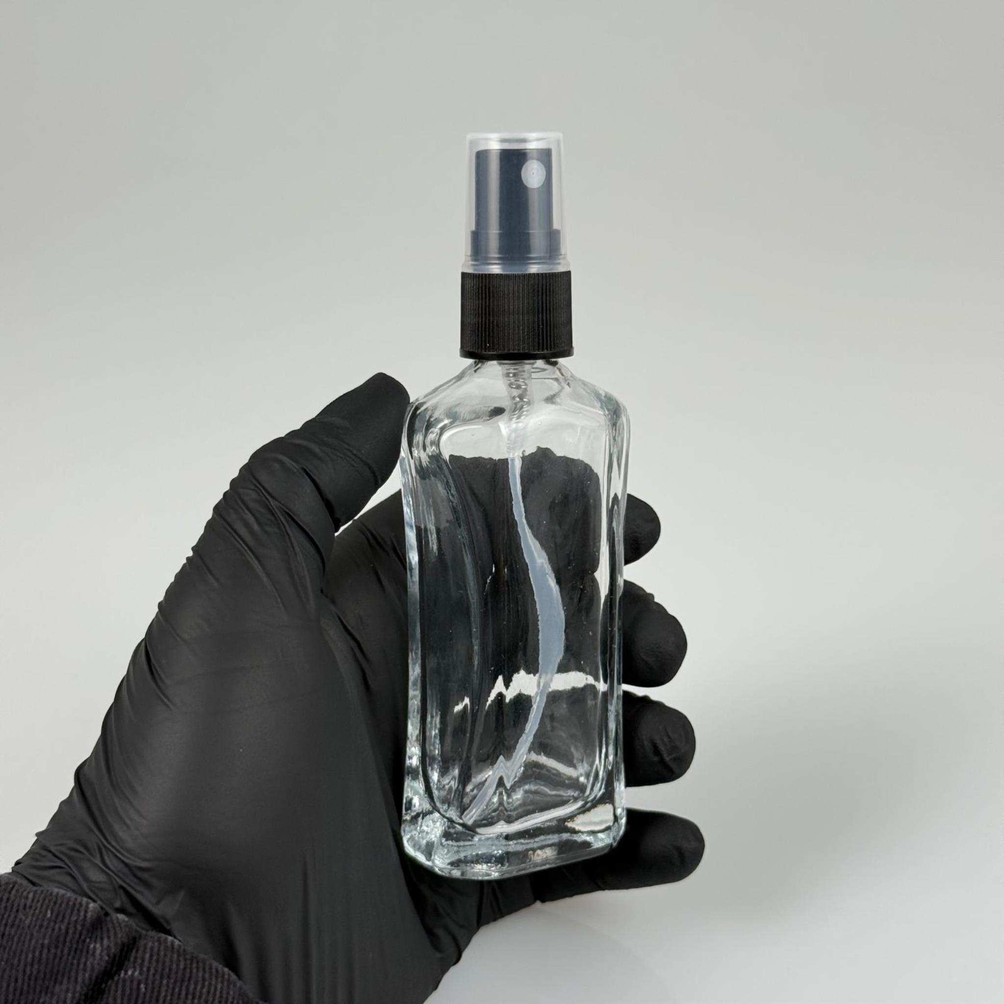 50 CC MİLANO MODEL CAM ŞİŞE - SİYAH SPREYLİ - 50 ML LÜKS CAM ŞİŞE (CAMIN KALINLIĞI İLE İLGİLİ +/- 5 ML TOLERANS OLABİLİR)