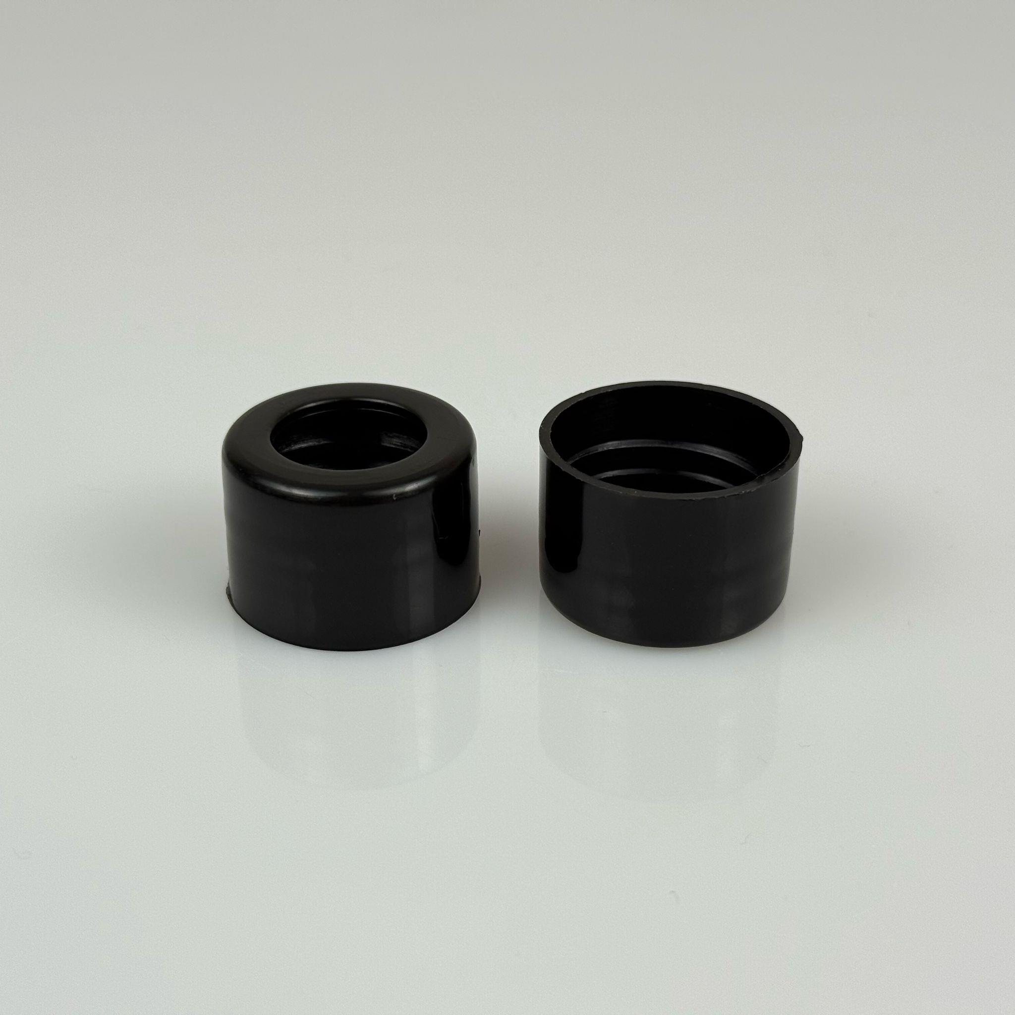 28 MM BAMBU KOKU ŞİŞESİ İÇİN BAMBU KAPAK SİYAH - DİFÜZÖR ŞİŞE KAPAĞI - ODA KOKUSU ŞİŞESİ KAPAĞI (100 CC KARE BAMBU ŞİŞE İÇİN) - PARLAK OVAL
