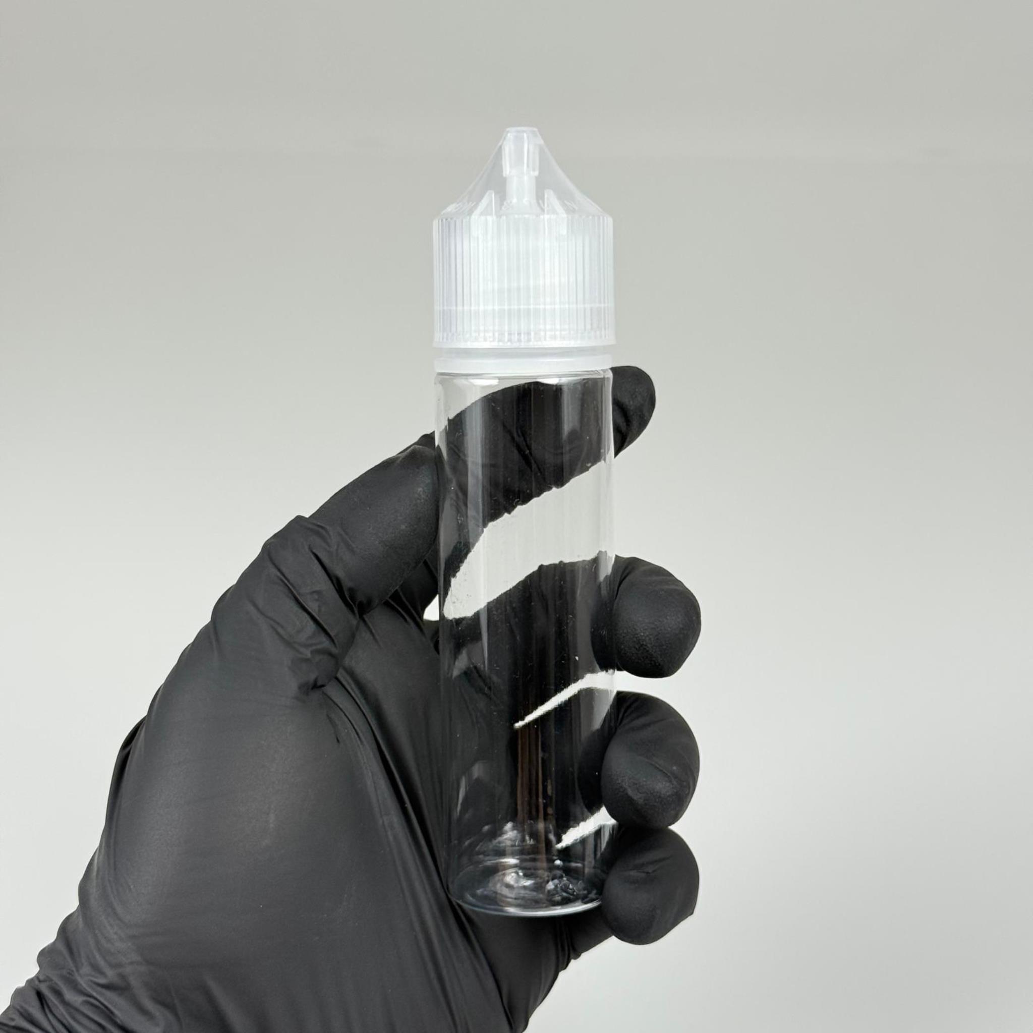 60 CC GORİLLA ŞİŞE - ŞEFFAF - 60 ML LİKİT ŞİŞESİ - MÜREKKEP ŞİŞESİ - KAPAKLI  - TIPALI - İĞNE UÇLU DAMLALIKLI ŞİŞE