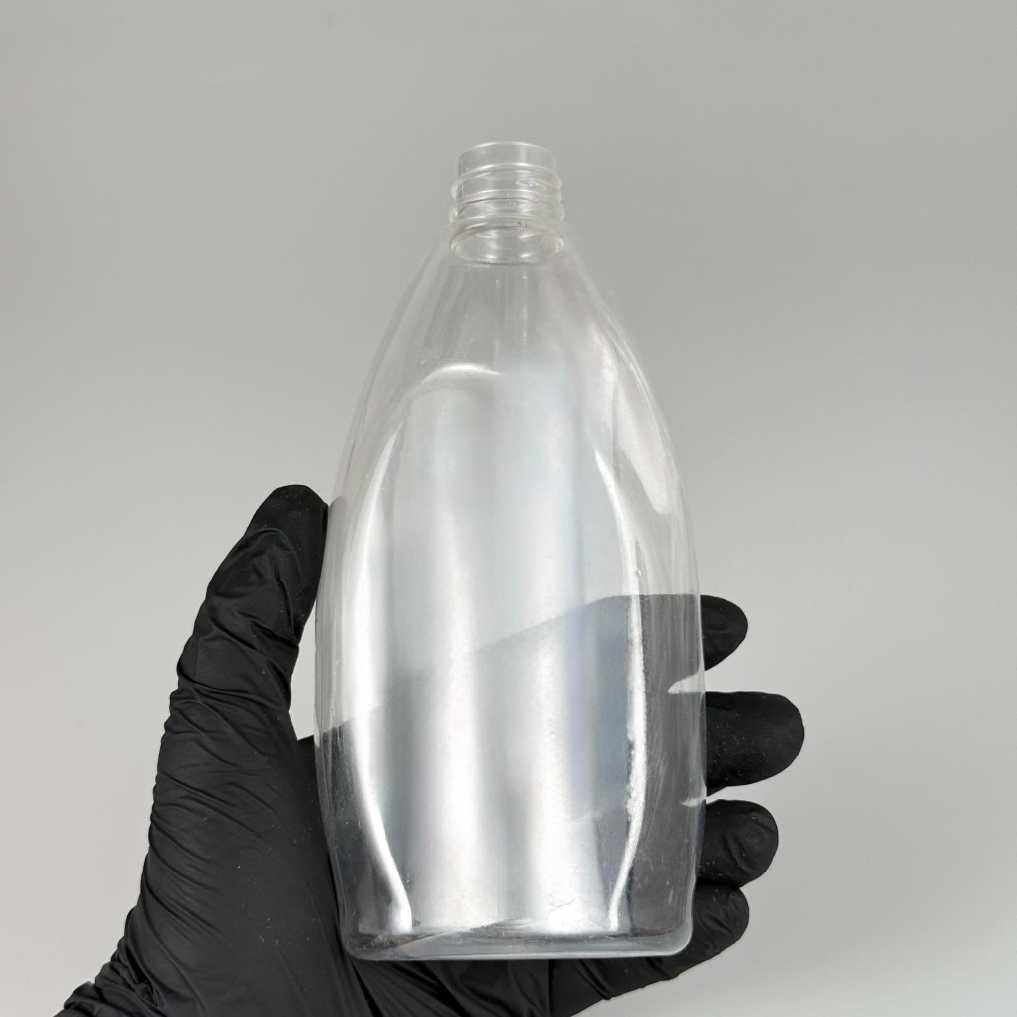 400 CC YASSI PET SIVI SABUN ŞİŞESİ 24 MM