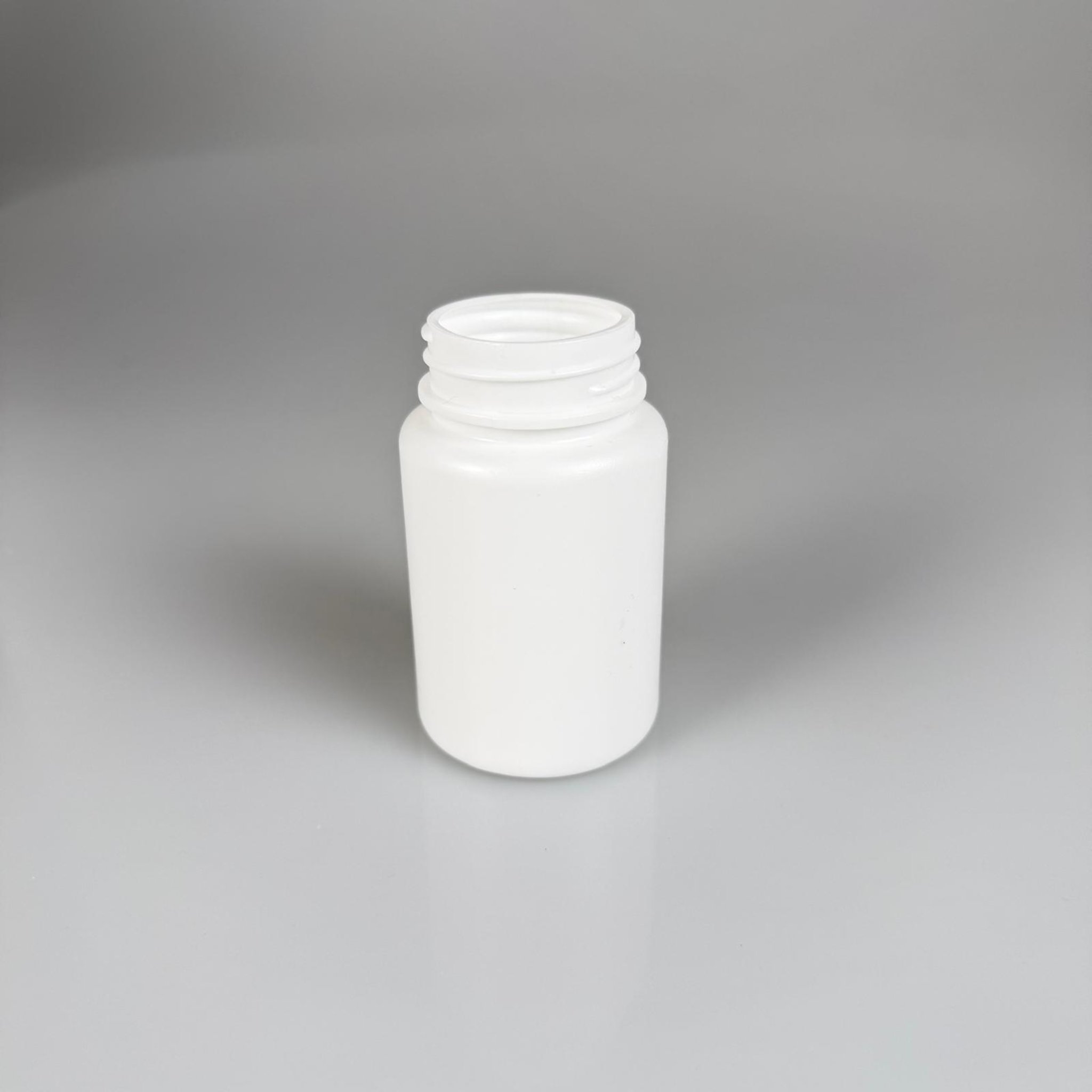 100 CC BEYAZ HDPE POLİETİLEN PE TABLET ŞİŞESİ - 38 AĞIZ KAPAKSIZ - 100 ML KAPSÜL KUTUSU - İLAÇ ŞİŞESİ - MEDİKAL HAP ŞİŞESİ - FARMASÖTİK KAVANOZ