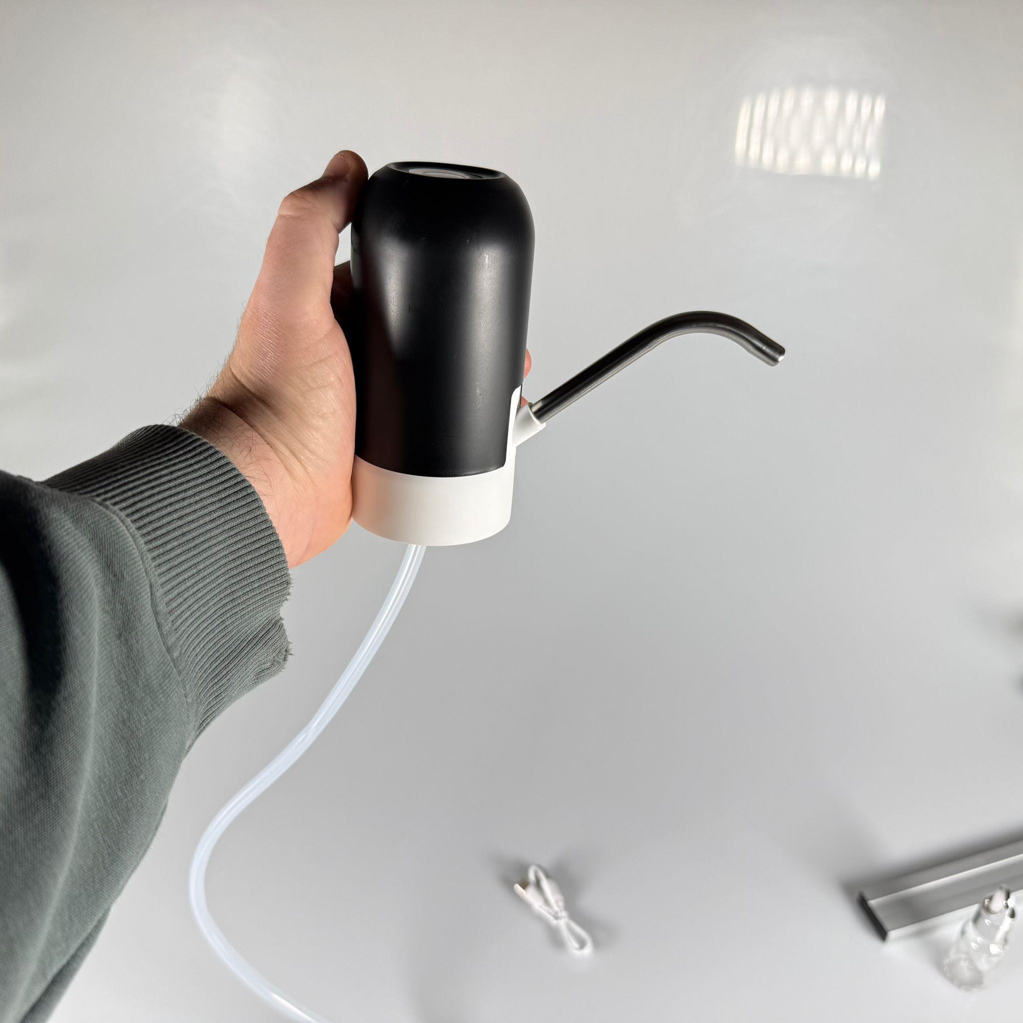 ŞARJLI DAMACANA POMPASI - ŞARF KABLOSU İLE BERABER GELİR (STANDART CAM DAMACANA VE PLASTİK DAMACANA İÇİN)