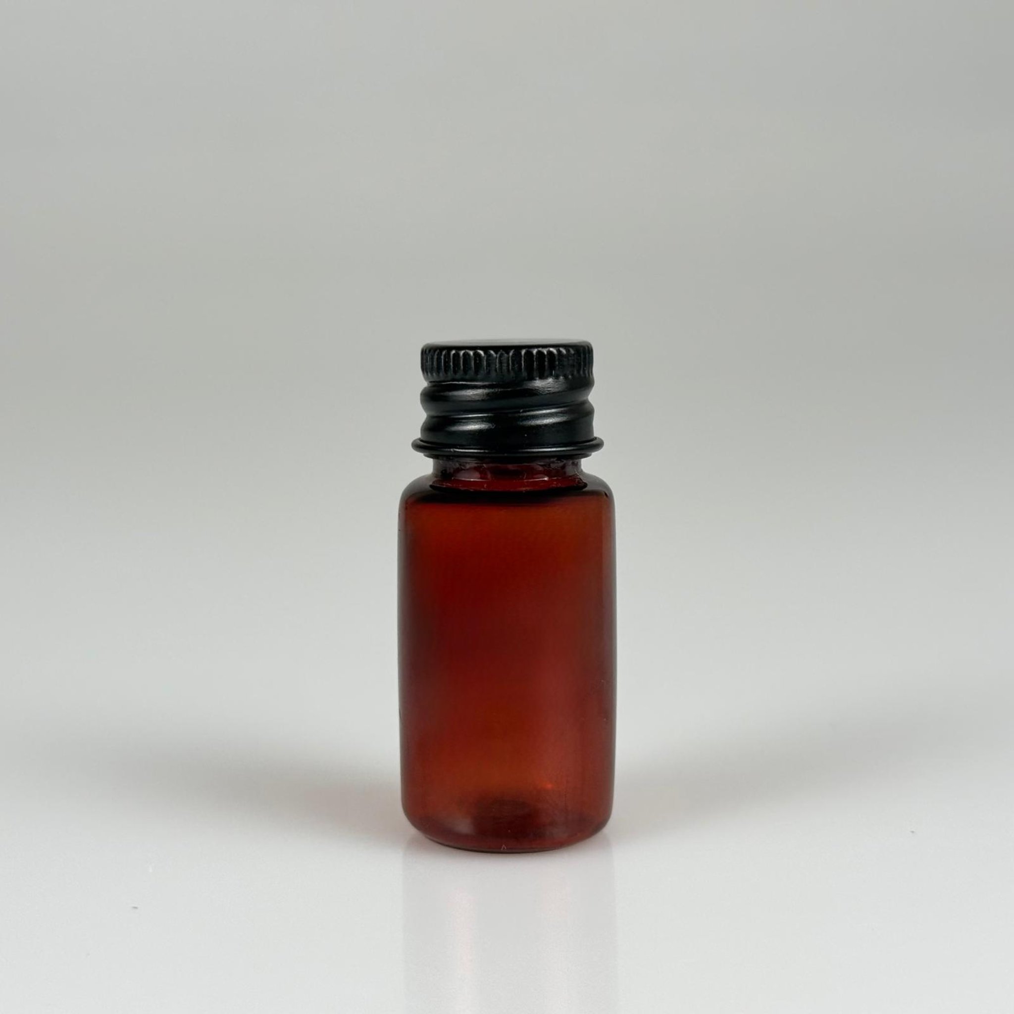 10 CC AMBER PET SHOT ŞİŞE - KÖPÜK CONTALI SİYAH ALÜMİNYUM METAL KAPAKLI TAKIM - 10 ML KAHVERENGİ PLASTİK ŞİŞE