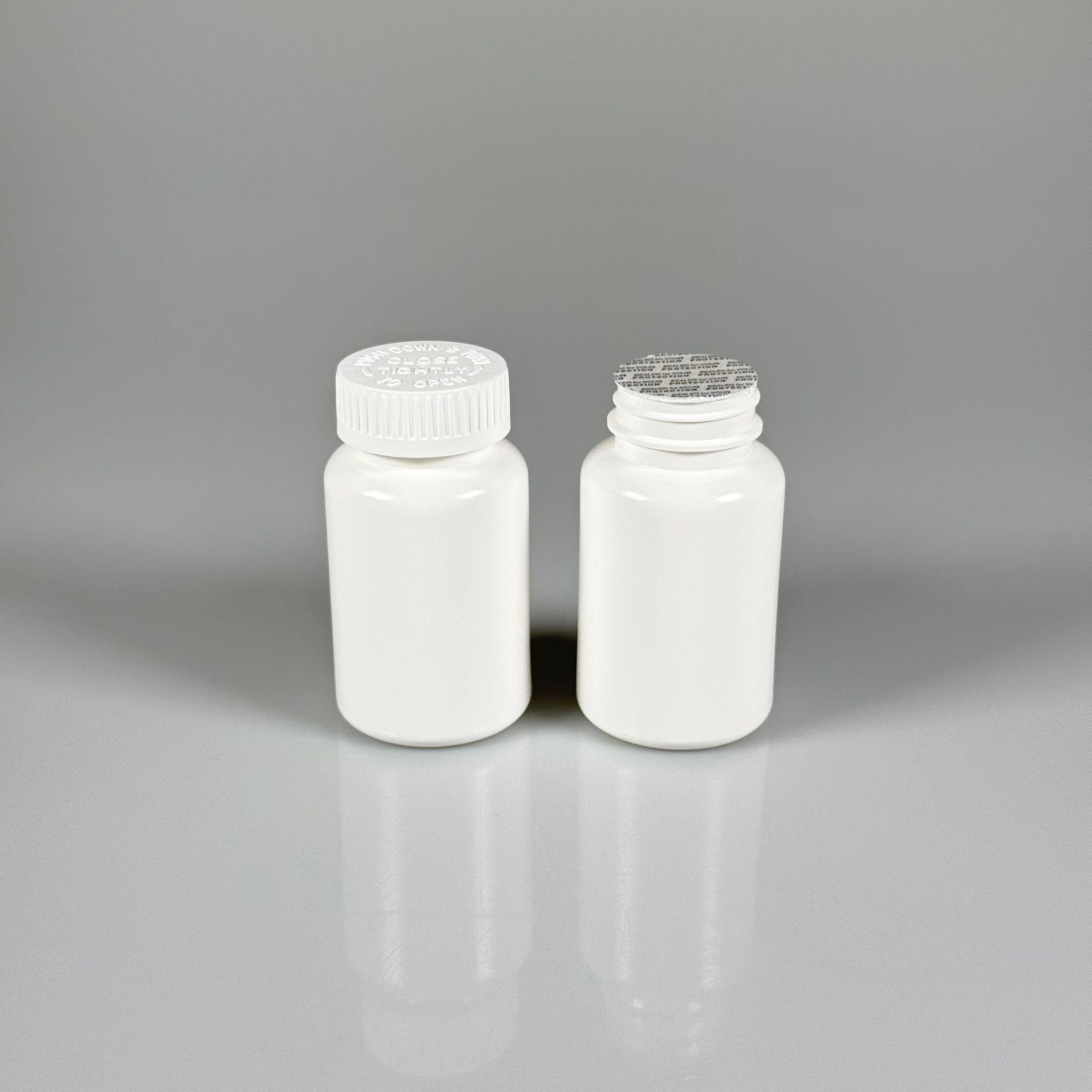 150 CC TABLET ŞİŞESİ - ÇOCUK KİLİT KAPAKLI + KENDİNDEN YAPIŞKANLI KÖPÜK CONTALI - 150 ML KAPSÜL KUTUSU - İLAÇ ŞİŞESİ - MEDİKAL AMBALAJ