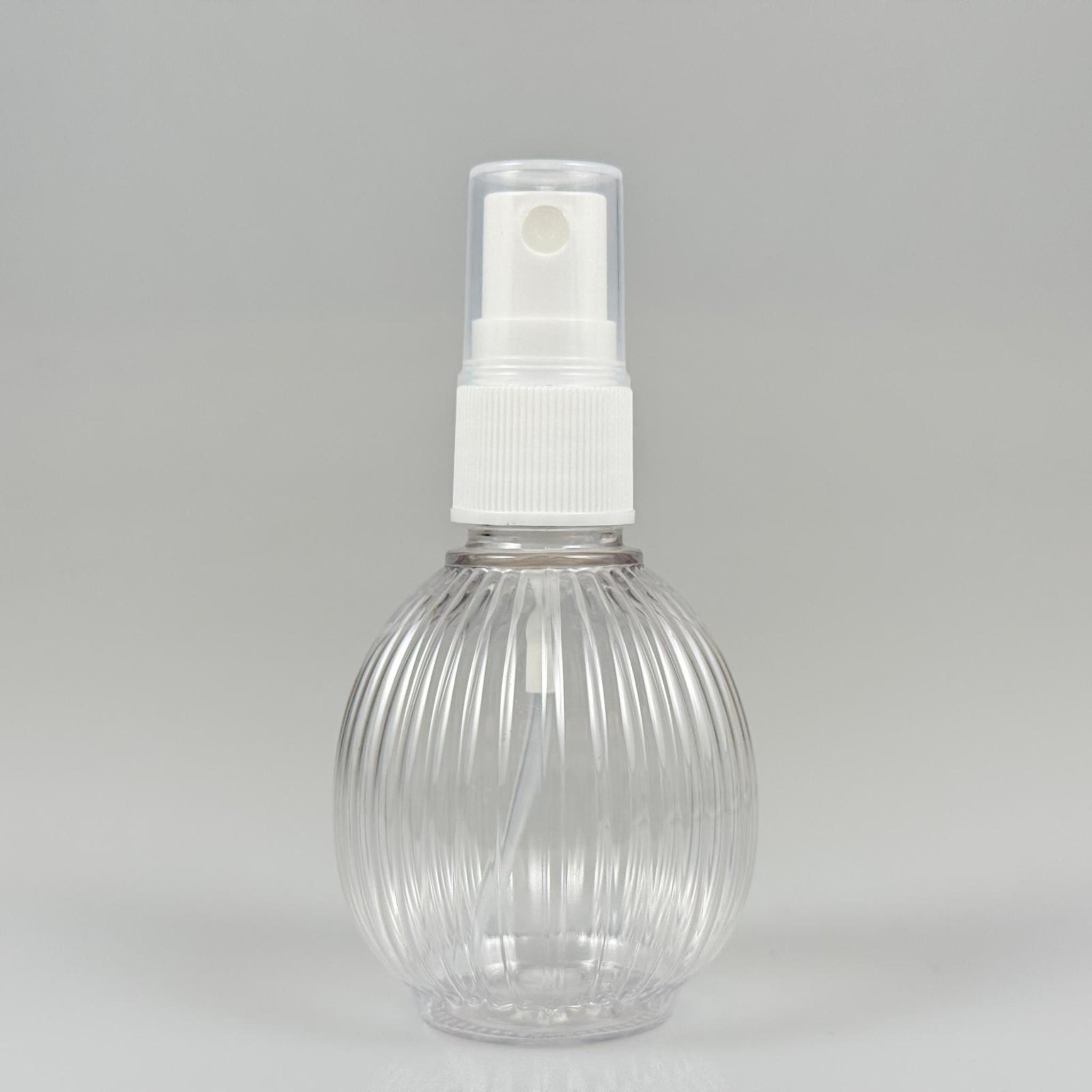 50 CC TOP ÇİZGİLİ DESENLİ BEYAZ SPREYLİ PET ŞİŞE 18 MM BEYAZ SPREYLİ TAKIM - 50 ML TOP MODEL BEYAZ SPREYLİ ÇİZGİLİ PLASTİK ŞİŞE