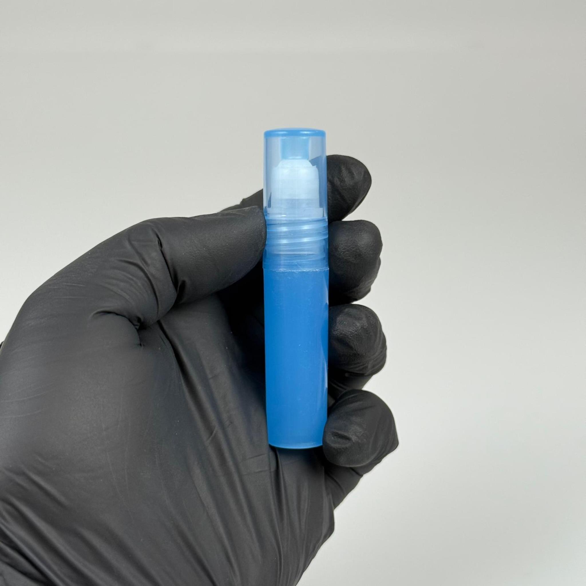 1,5 CC PLASTİK ROLL-ON ŞİŞE - BİLYELİ ŞİŞE - MİS ŞİŞESİ - ESANS ŞİŞESİ - KOKU - ŞİŞESİ - PARFÜMERİ ŞİŞESİ - MAVİ