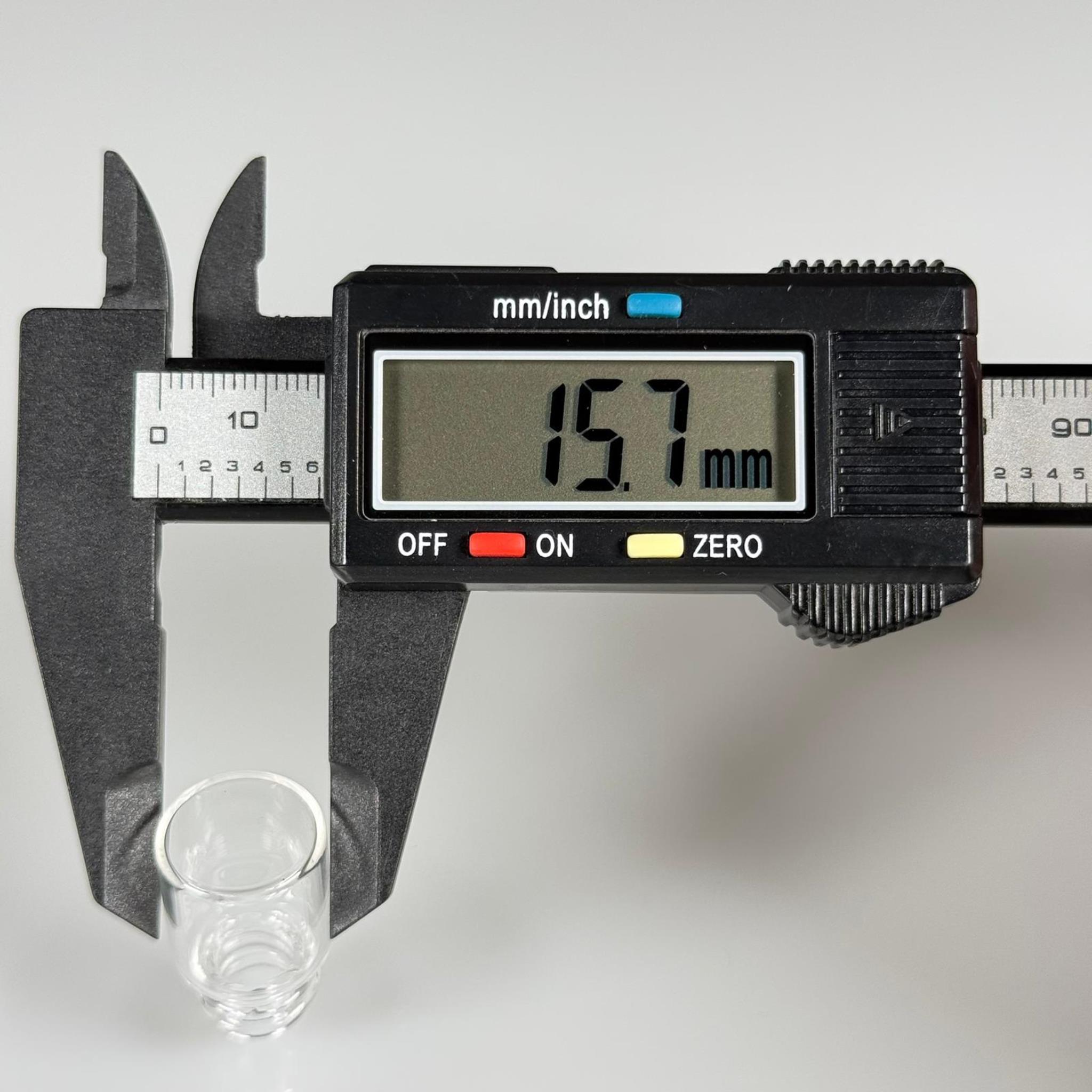 2 CC ŞEFFAF CAM ŞİŞE - 14 MM VİDALI AĞIZ - KAPAKSIZ 2 ML CAM ŞİŞE