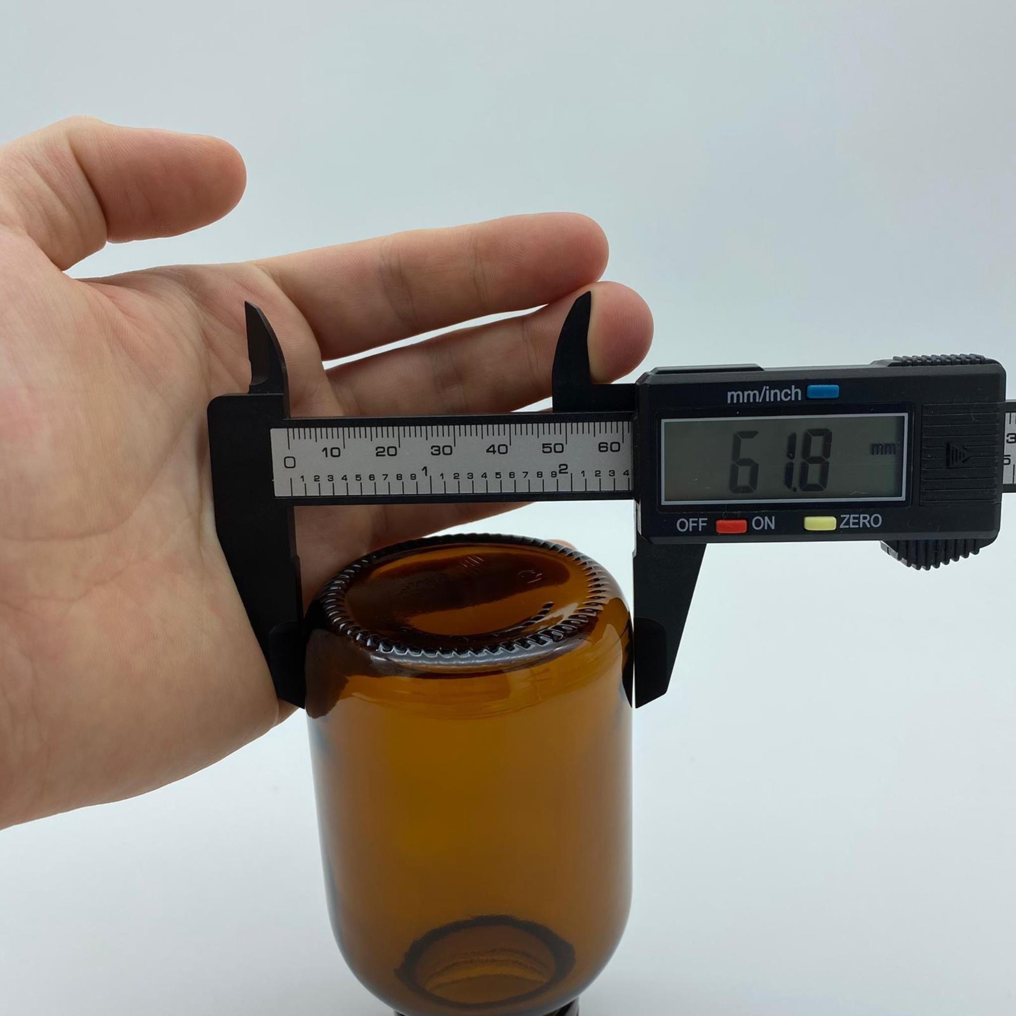 200 ML CAM TABLET ŞİŞE + BEYAZ KAPAK - 200 CC AMBER ŞİŞECAM ECZA ŞİŞELERİ - ŞİŞECAM ÜRÜN KODU 716020