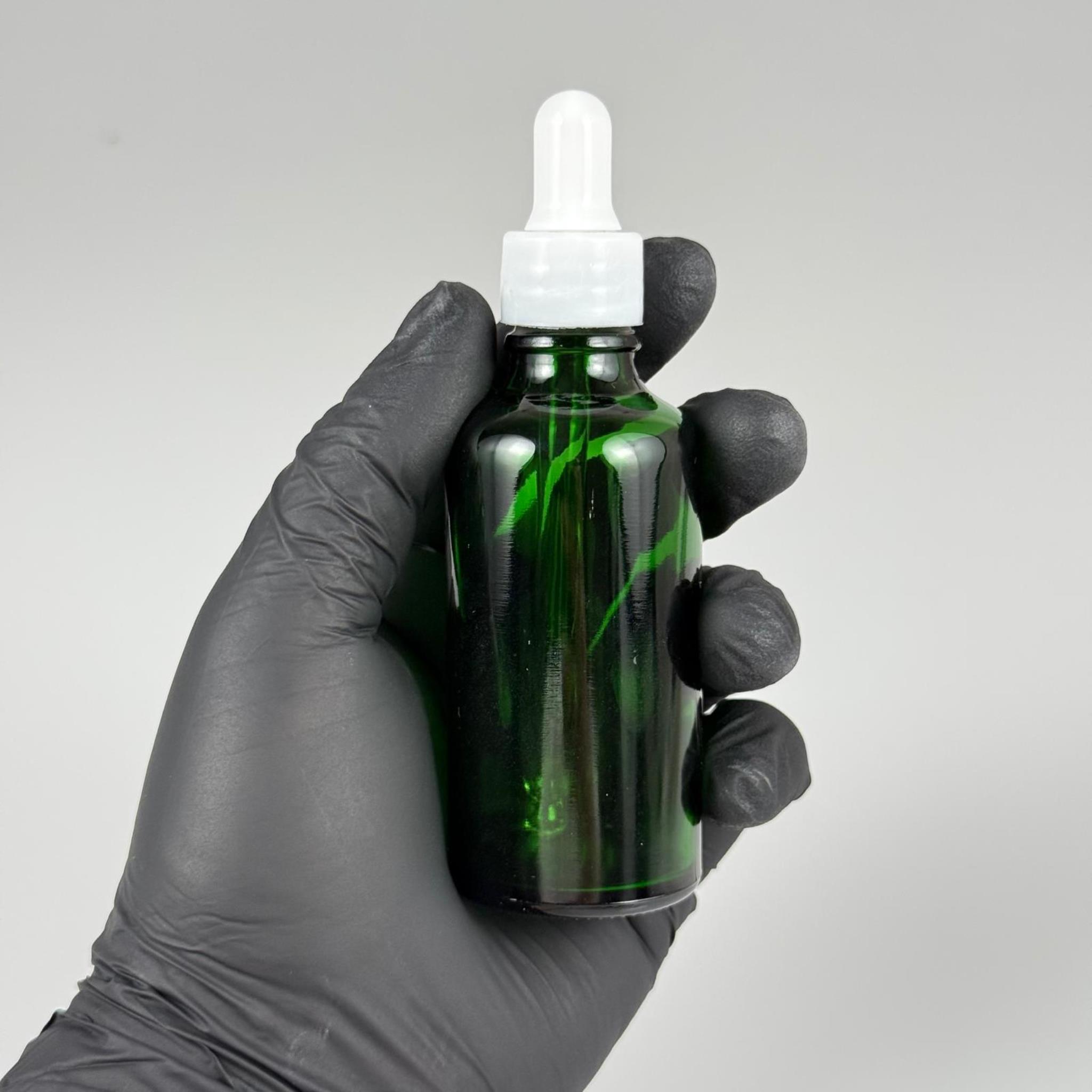 50 CC YEŞİL CAM DAMLALIKLI ŞİŞE - BEYAZ EMZİK + BEYAZ DÜZ KAPAK + CAM PİPET TAKIM - 50 ML YEŞİL DAMLALIKLI ŞİŞE SETİ