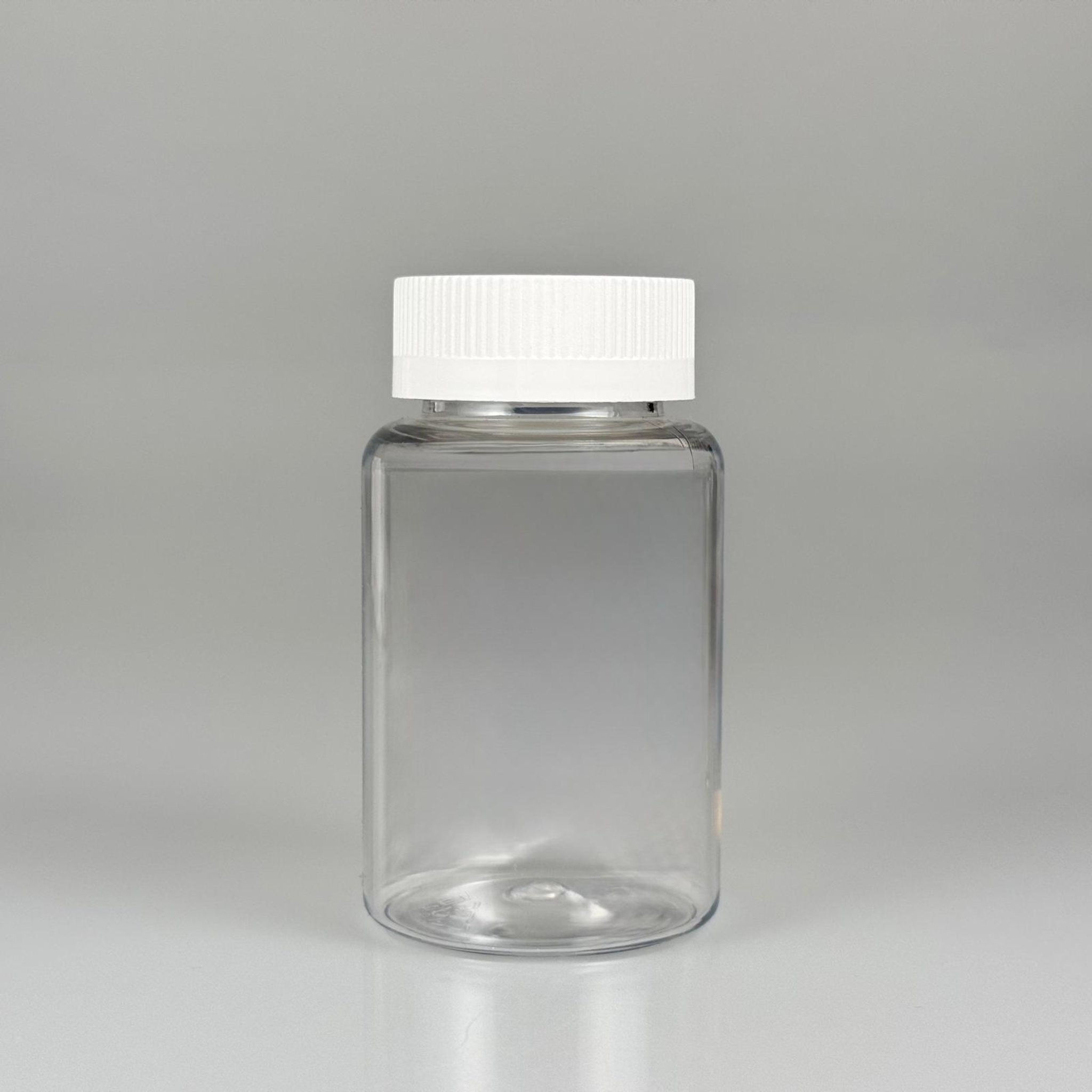 150 ML ÇOCUK KİLİT KAPAKLI TABLET ŞİŞESİ  - 150 CC ŞEFFAF PET KAVANOZ + 38 MM BEYAZ ÇOCUK KİLİTLİ KAPAK TAKIM -  KAPSÜL KUTUSU - İLAÇ ŞİŞESİ - MEDİKAL HAP ŞİŞESİ - FARMASÖTİK KAVANOZ