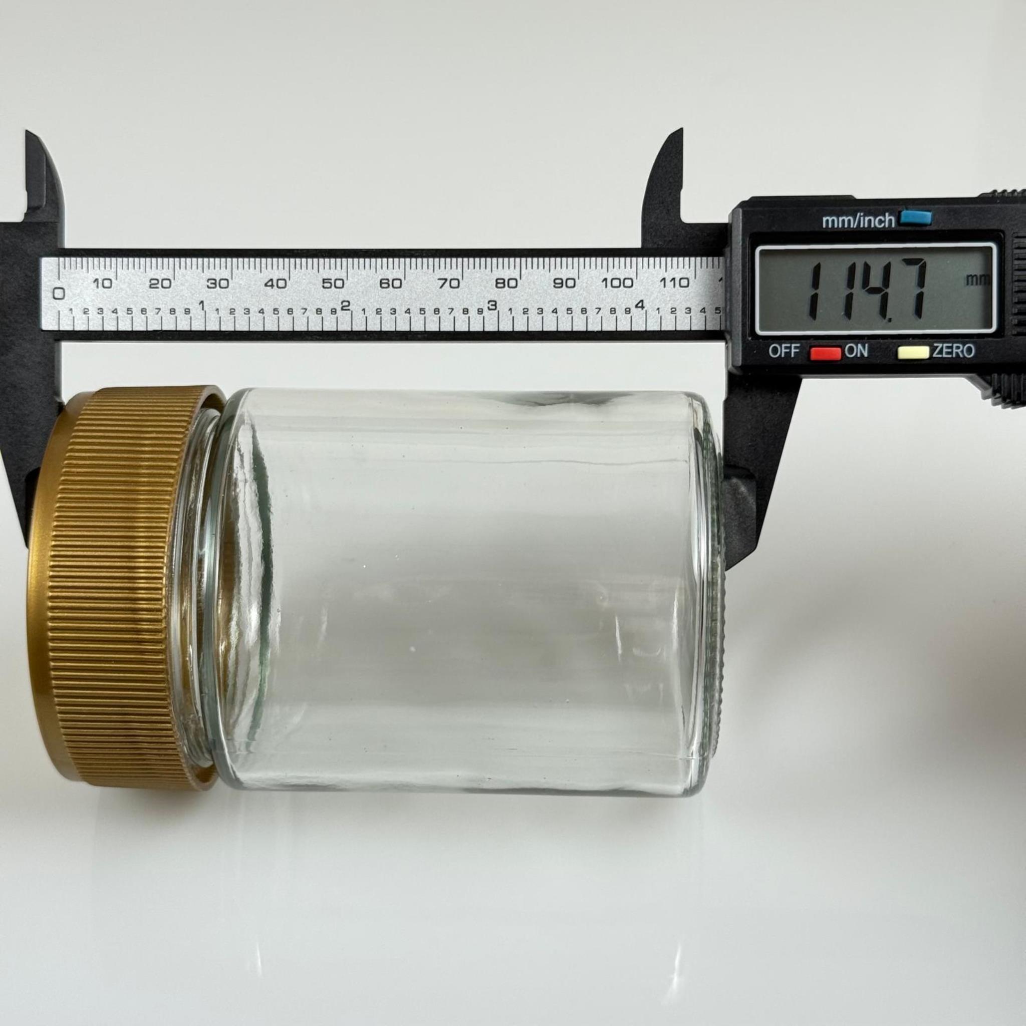 350 CC ALMAN KAVANOZ - GOLD PLASTİK ALÜMİNYUM FOLYO CONTALI İNDİKSİYON KAPAKLI - 350 ML DERİN KAPAKLI CAM KAVANOZ - ÇİKOLATA , FINDIK EZMESİ , KREMA VB İÇİN CAM KAVANOZLAR