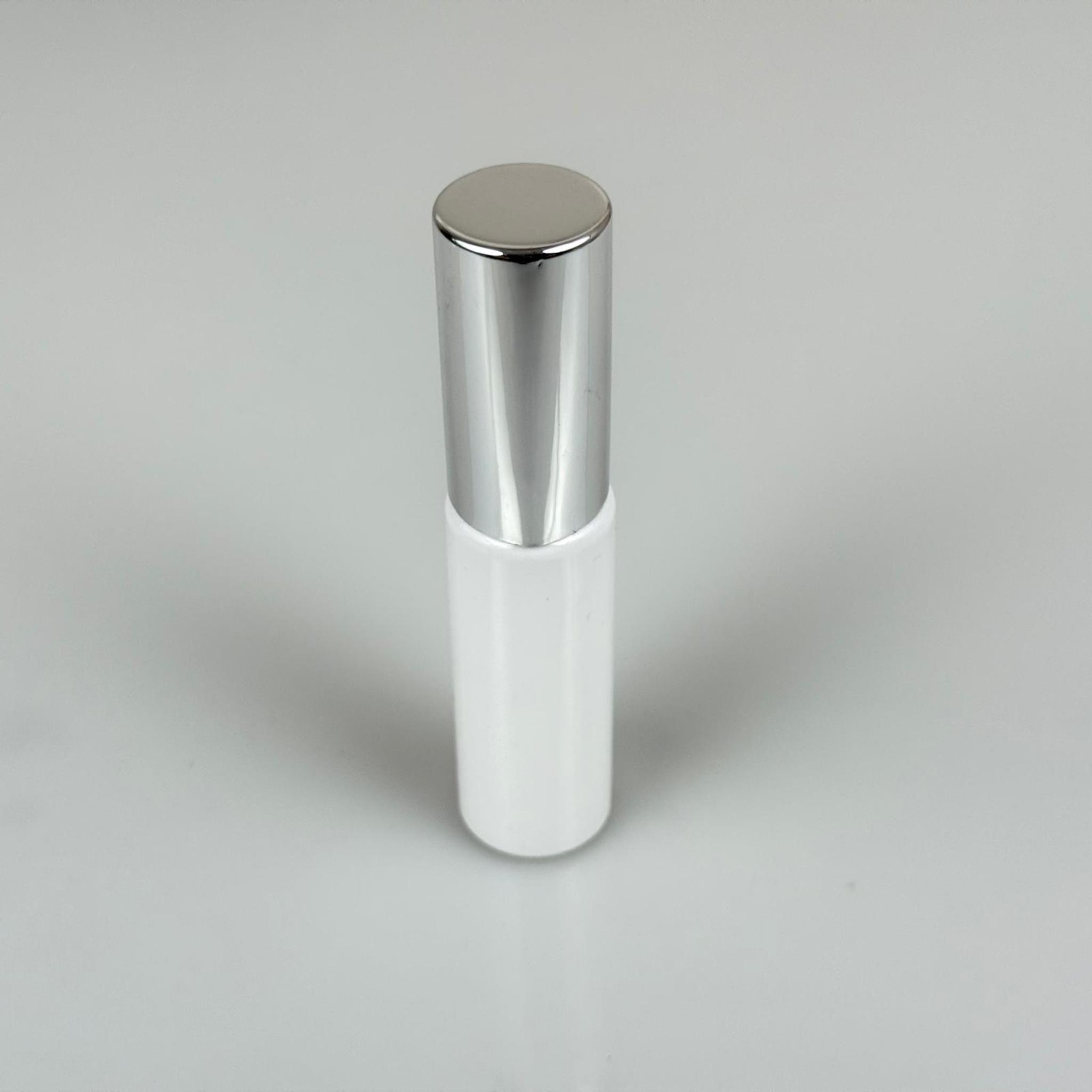 20 ML PET KOLONYA, PARFÜM VB ŞİŞELERİ - METAL ALÜMİNYUM GÜMÜŞ KAPAK + VİDALI SPREY + 20 CC BEYAZ SHOT ŞİŞE SET TAKIM