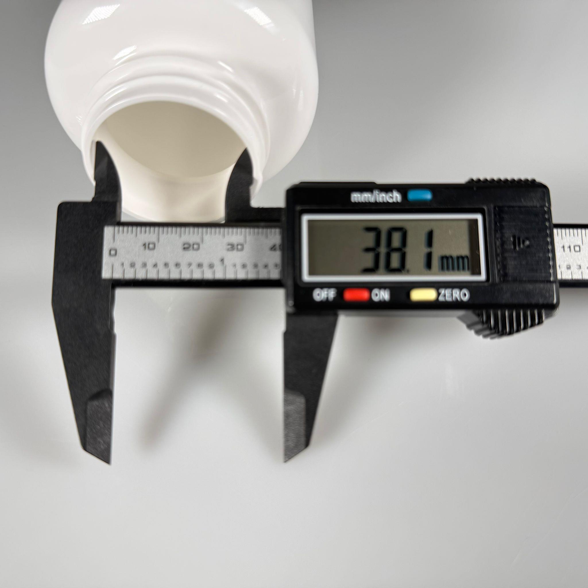 400 CC BEYAZ PET TABLET ŞİŞESİ - BEYAZ KAPAKLI + KENDİNDEN YAPIŞKANLI KÖPÜK CONTALI - 400 ML KAPSÜL KUTUSU - İLAÇ ŞİŞESİ - MEDİKAL HAP ŞİŞESİ - FARMASÖTİK KAVANOZ