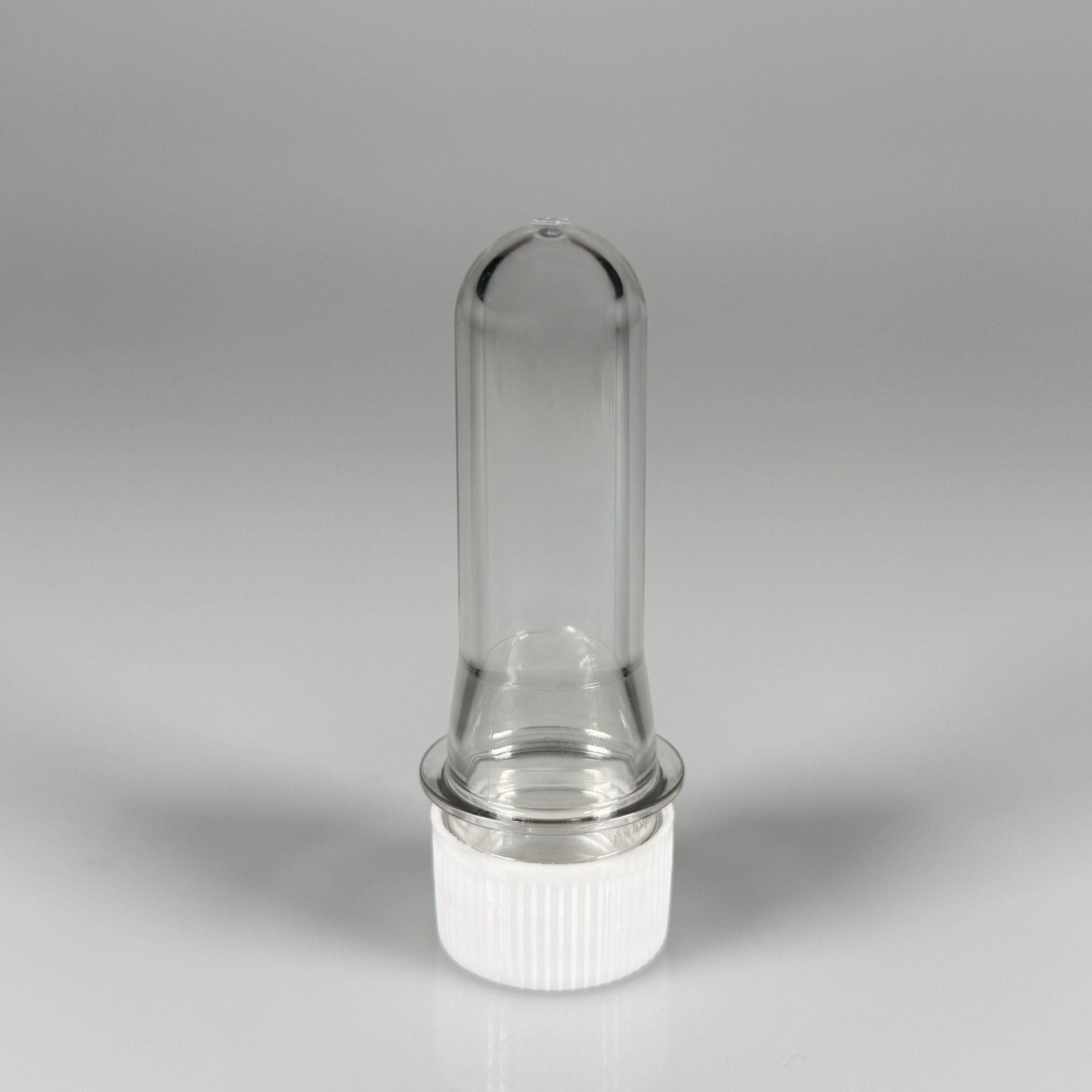 9 CM TÜP - 20 CC UZUN KALIN (20 GR) PET ŞİŞE  - BEYAZ PLASTİK KAPAKLI  - BAHARAT, DENEY TÜPÜ, AYAKKABI BAĞCIĞI VB İÇİN PLASTİK TÜP