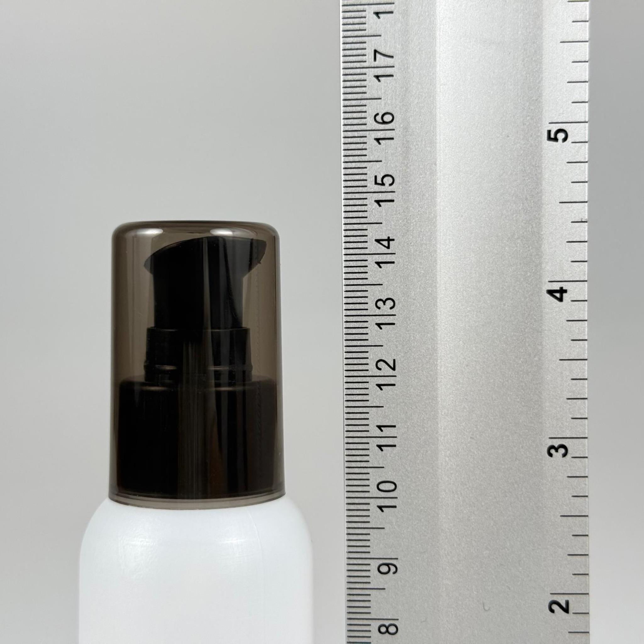 100 CC NATÜREL SERT POLİETİLEN ŞİŞE + SİYAH LOSYON POMPALI - 100 ML SİYAH LOSYON POMPALI SERT POLİETİLEN ŞİŞE (YOĞUN KIVAMLI SIVILARDA TIKANMAZ)