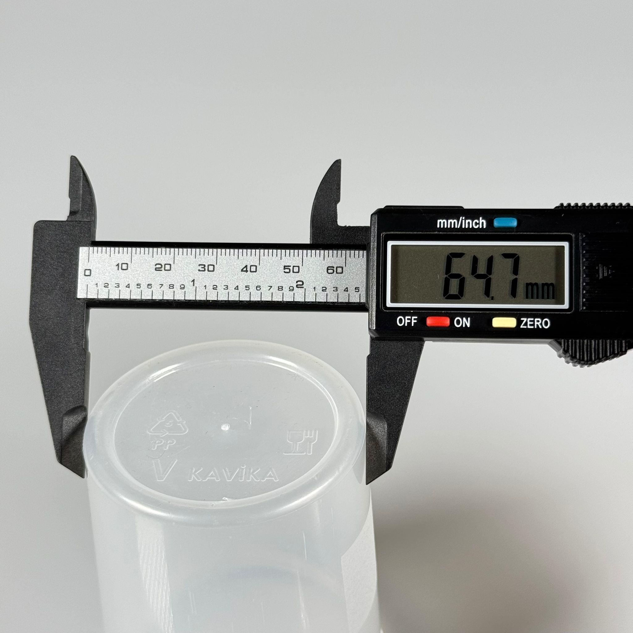 250 ML PLASTİK BEHER, ÖLÇÜ KABI