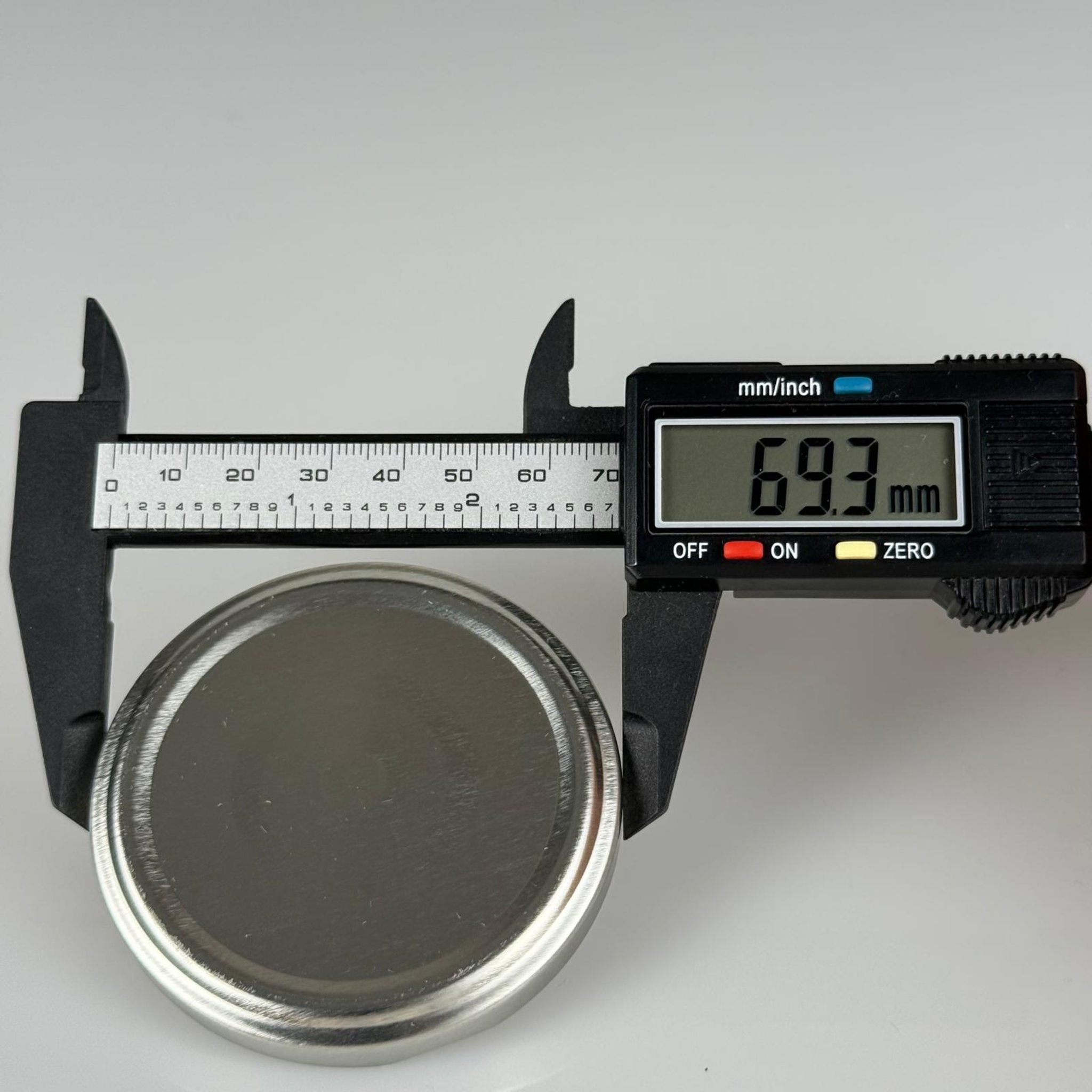 66 MM TWİST-OFF GÜMÜŞ METAL KAPAK