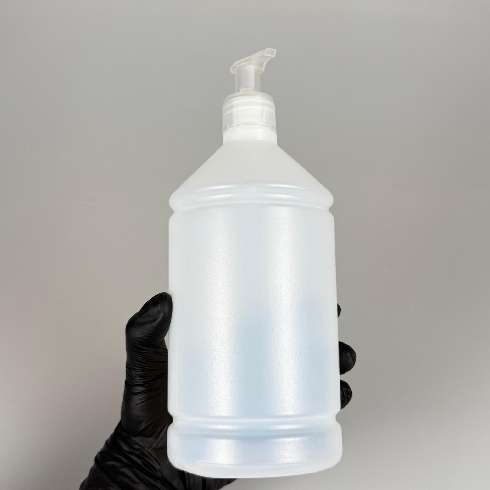 1000 CC TİNER ŞİŞESİ - ŞEFFAF SIVI SABUN POMPALI - 1000 ML KİMYASALA DAYANIKLI PLASTİK ŞİŞE - 1 LT POLİETİLEN ŞİŞE