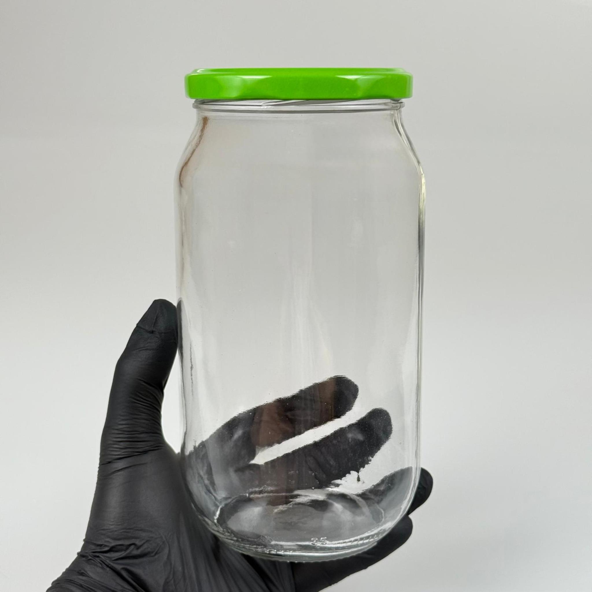 1000 CC CAM KAVANOZ - AÇIK METAL KAPAKLI - 1000 ML CAM KONSERVE KAVANOZU - LİTRELİK KAVANOZ - PAŞABAHÇE