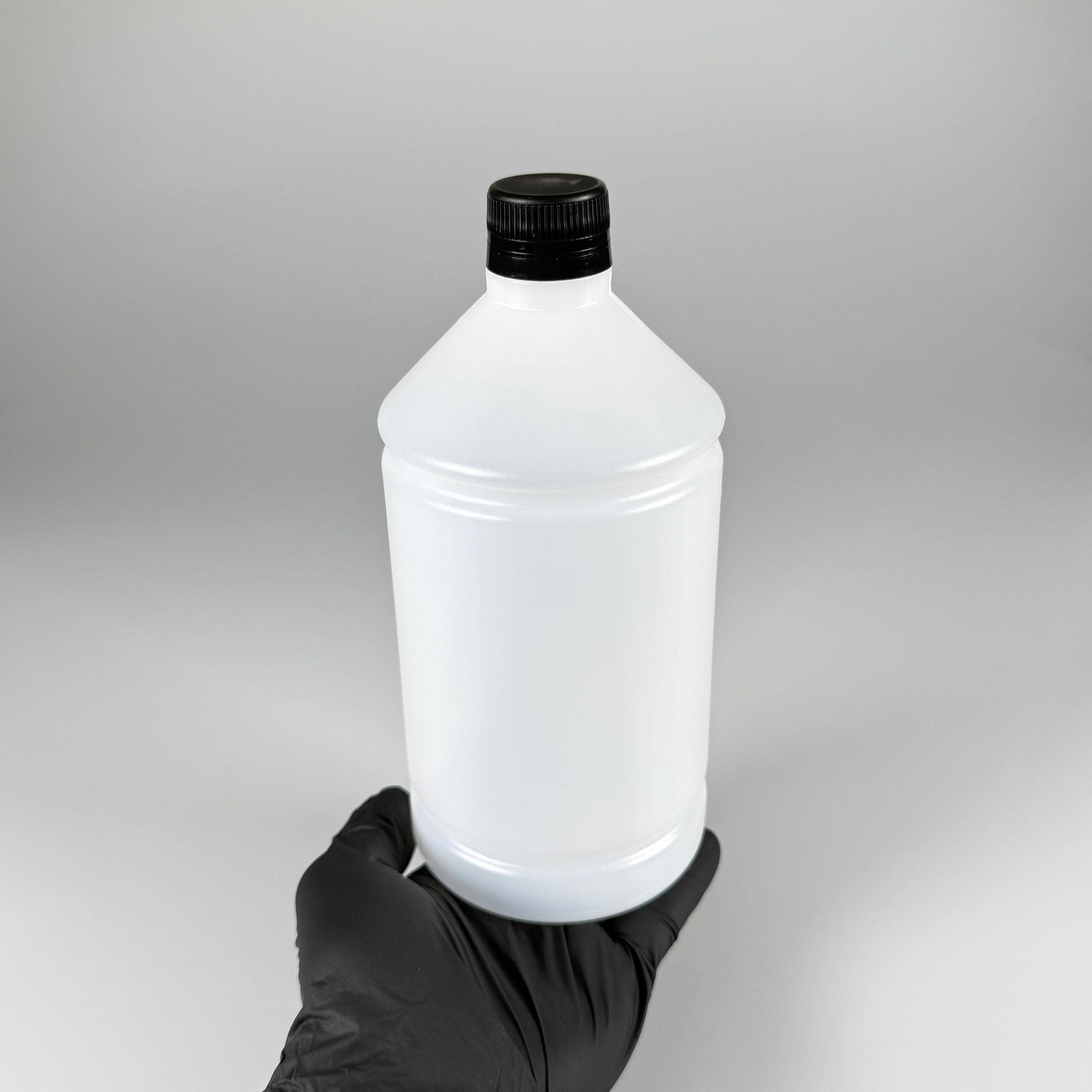 1000 CC TİNER ŞİŞESİ - SİYAH KİLİTLİ KAPAKLI - 1000 ML KİMYASALA DAYANIKLI PLASTİK ŞİŞE - 1 LT POLİETİLEN ŞİŞE