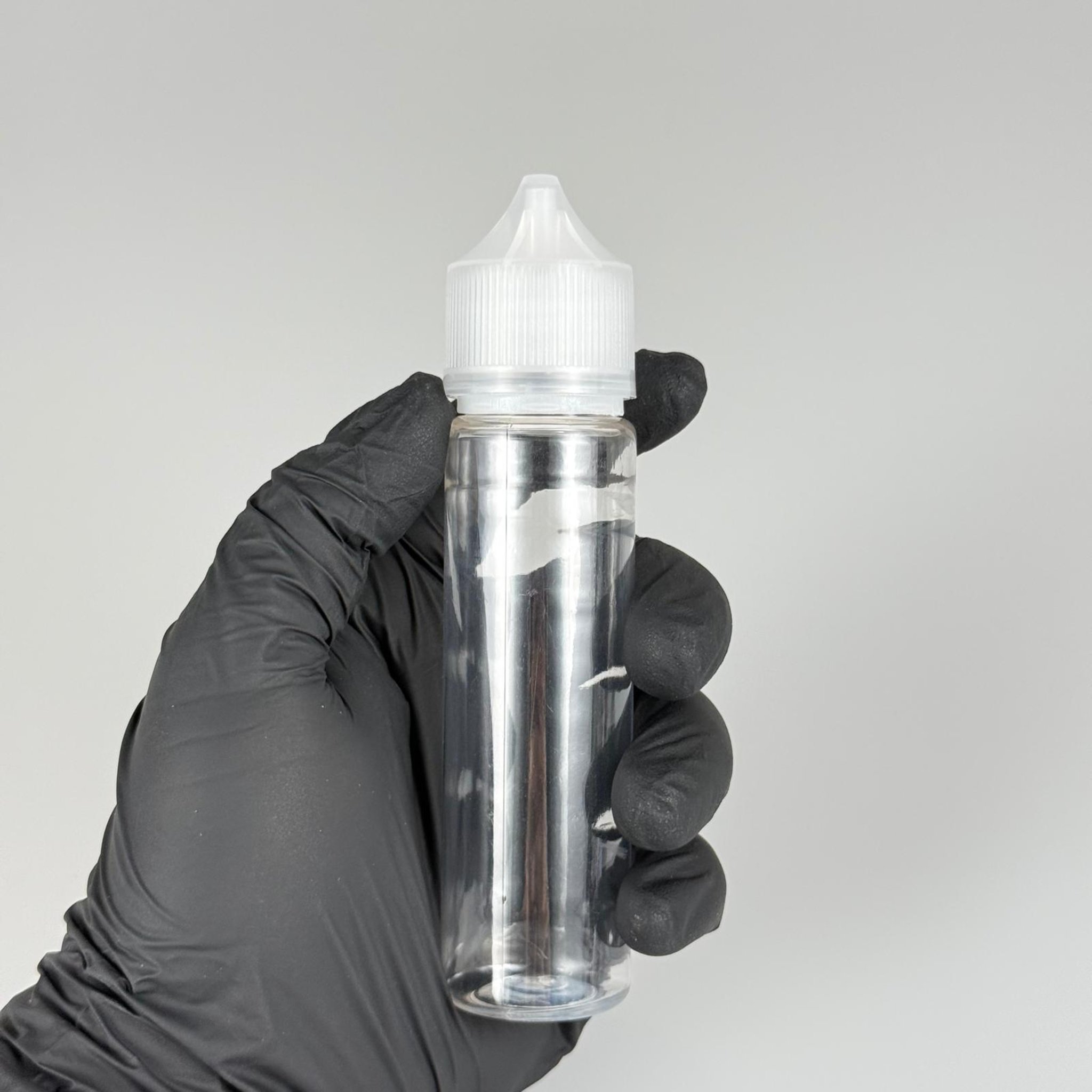 60 CC GORİLLA ŞİŞE - ŞEFFAF - 60 ML LİKİT ŞİŞESİ - MÜREKKEP ŞİŞESİ - KAPAKLI  - TIPALI - İĞNE UÇLU DAMLALIKLI ŞİŞE