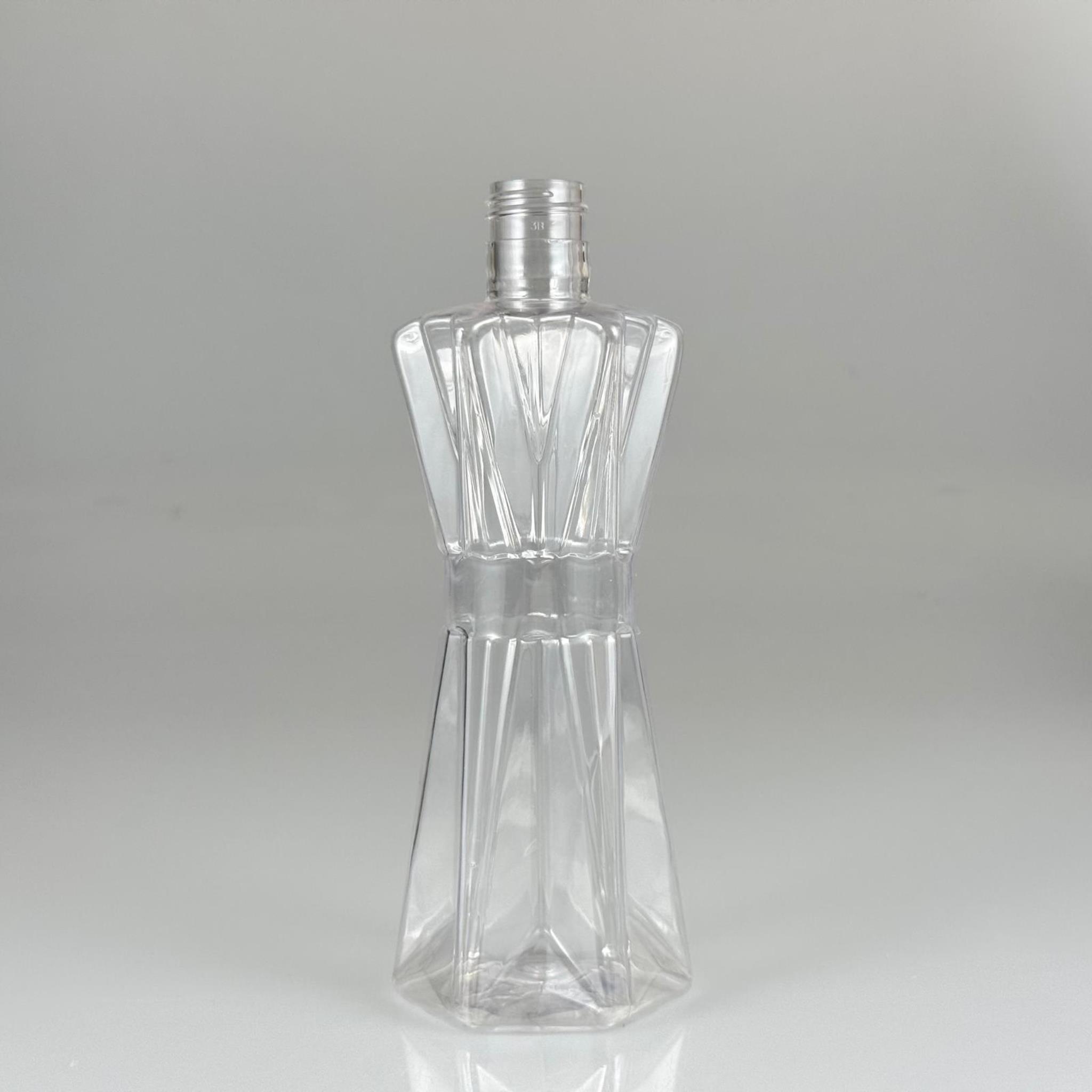 300 CC ŞEFFAF ELMAS PET ŞİŞE (27 GR) 24 MM İP