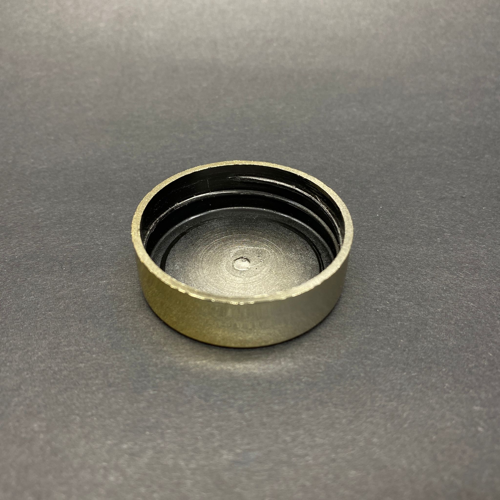 41 MM GOLD KAPLAMALI PLASTİK DERİN KAPAK