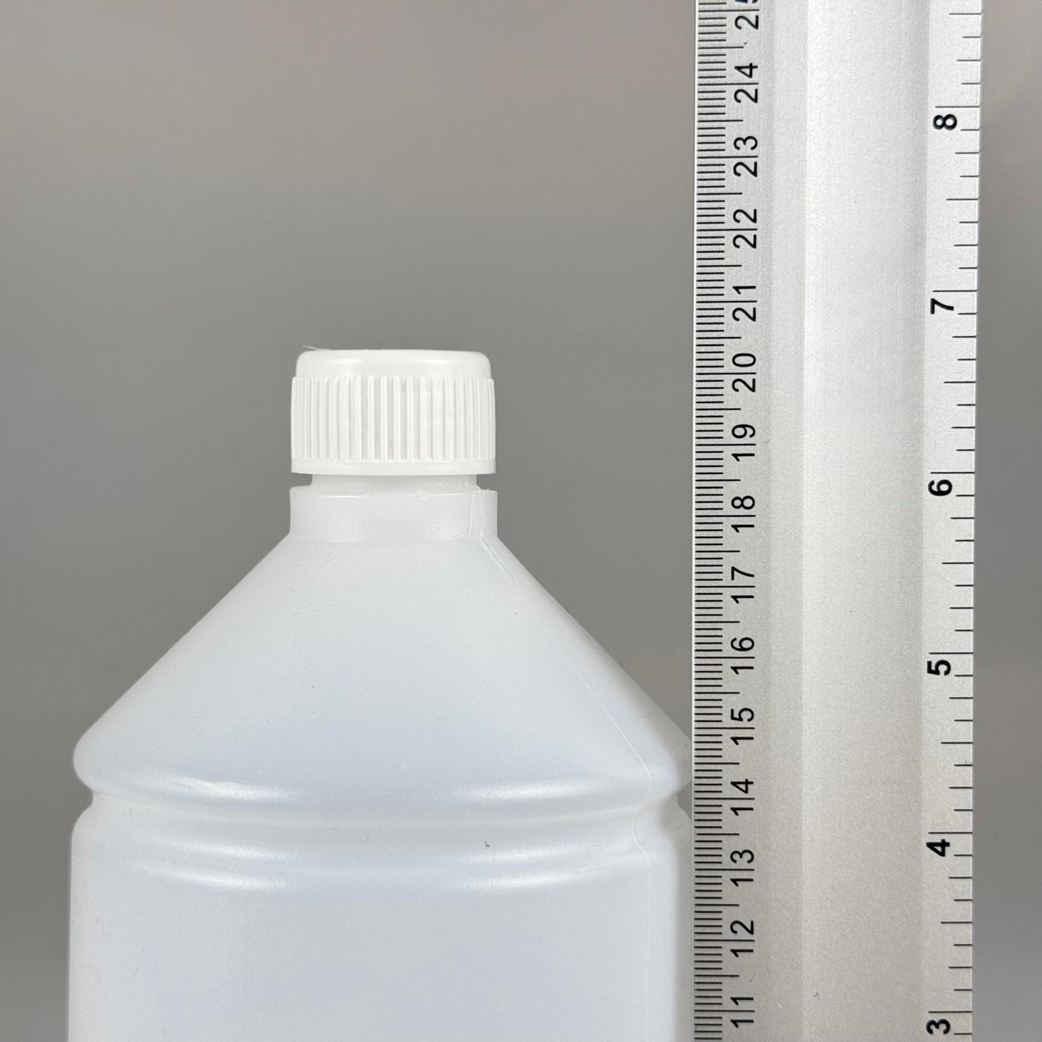KİMYASALA UYGUN POLİETİLEN ŞİŞE - 1 LT KİMYASAL İÇİN PLASTİK ŞİŞE + CONTALI KAPAK