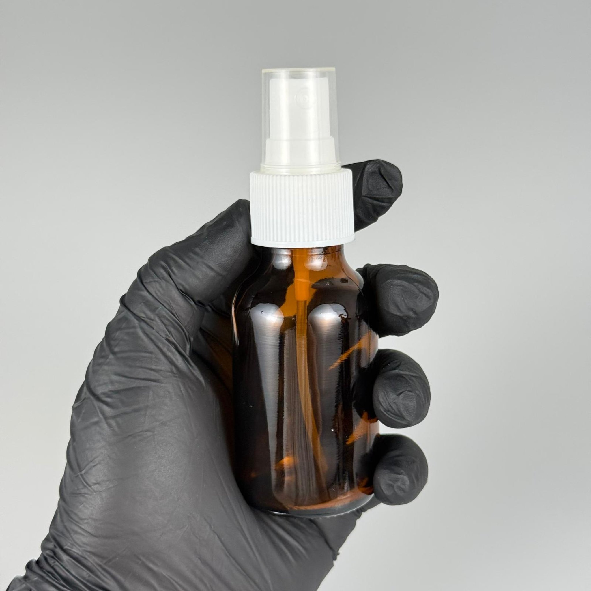 75 ML AMBER SPREYLİ CAM ŞİŞE - 75 CC KAHVERENGİ CAM ŞİŞE + 25 MM BEYAZ SPREY FISFIS TAKIM