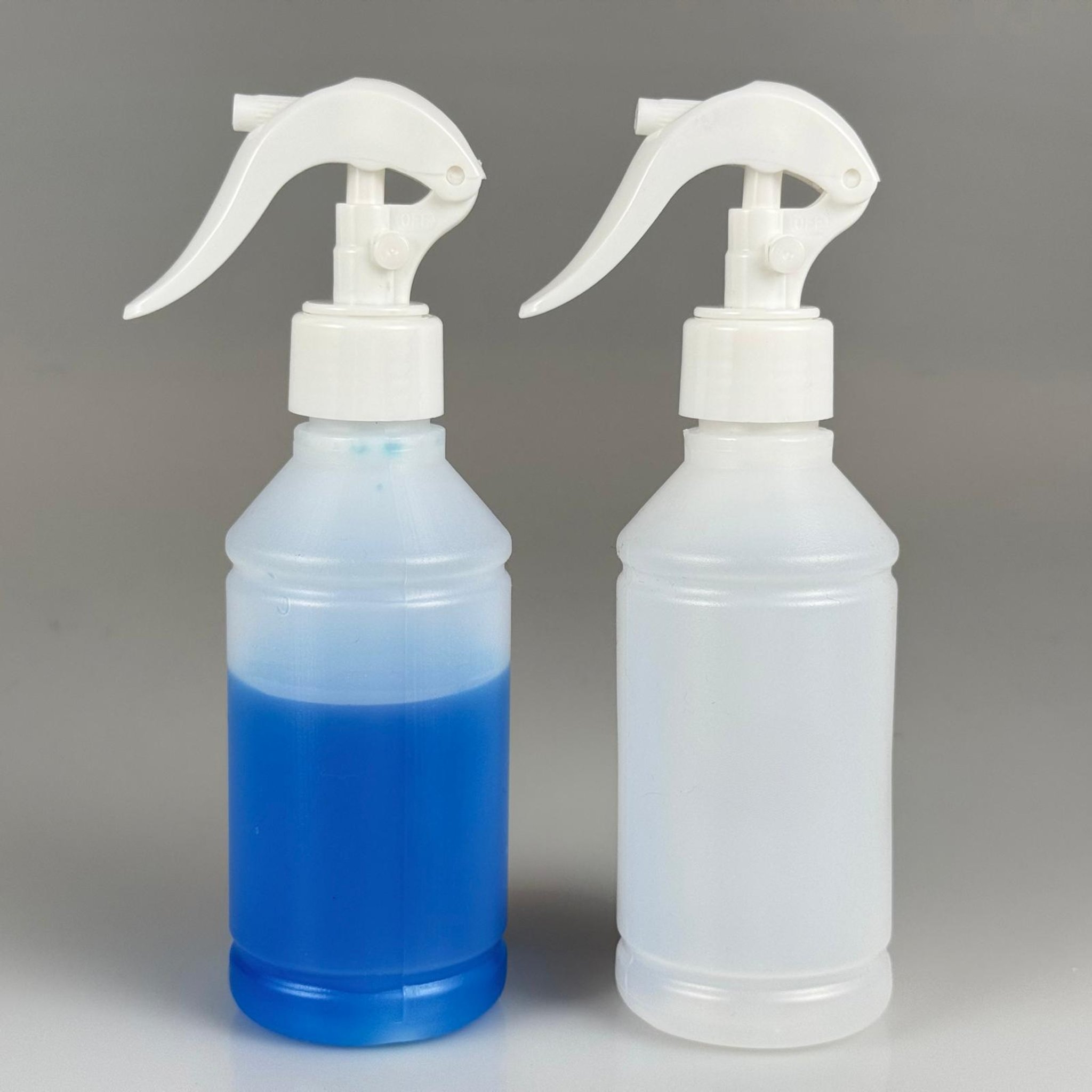 250 CC TİNER ŞİŞESİ - BEYAZ TRİGER TETİK SPREYLİ (DUMAN PÜSKÜRTÜR) - 250 ML KİMYASALA DAYANIKLI PLASTİK ŞİŞE - 0,25 LT POLİETİLEN ŞİŞE